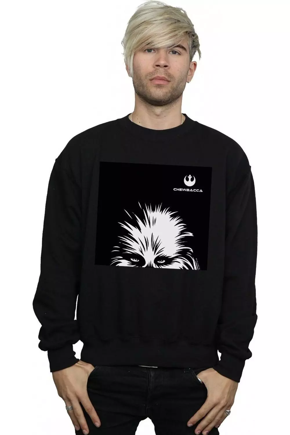 Black Chewbacca Look Sweatshirt alternative image