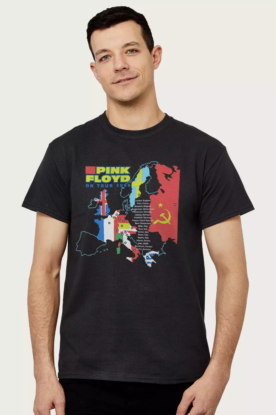 Black On Tour 1989 T-Shirt alternative image