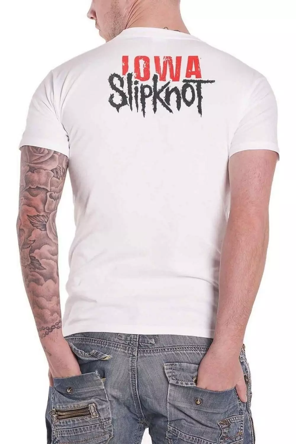 White Iowa Goat T-Shirt alternative image