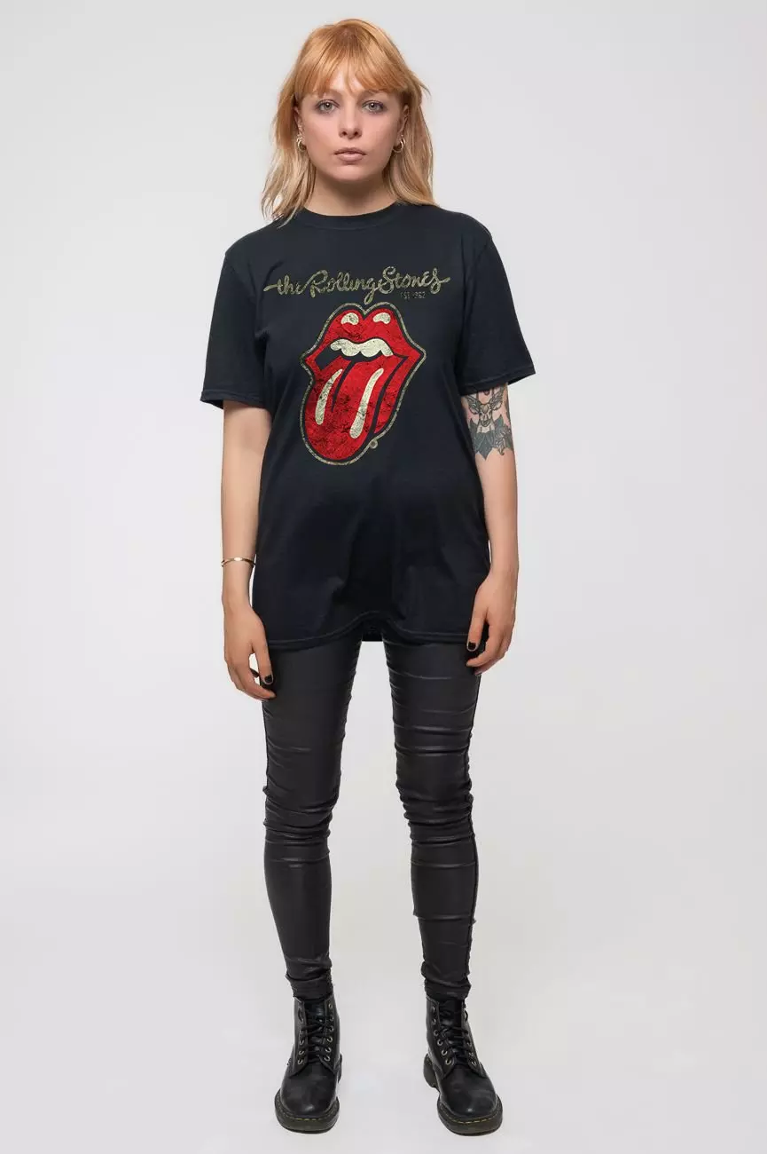 Black Plastered Tongue T Shirt alternative image