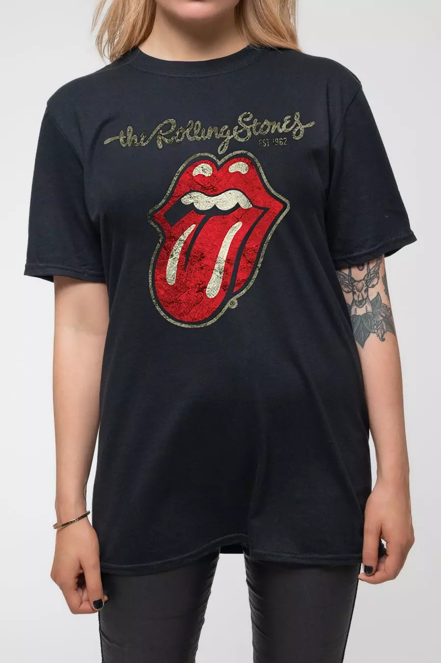 Black Plastered Tongue T Shirt alternative image