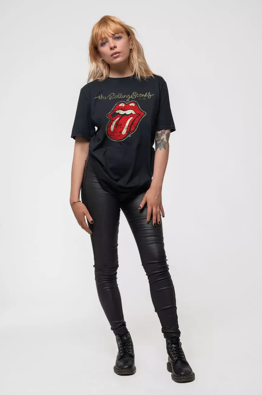 Black Plastered Tongue T Shirt alternative image