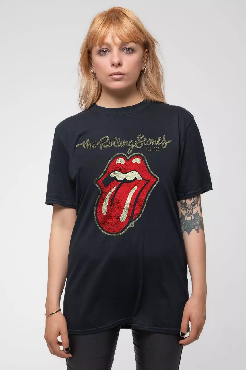 Black Plastered Tongue T Shirt alternative image