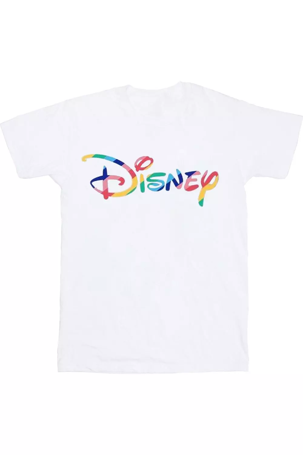White Rainbow Logo T-Shirt alternative image