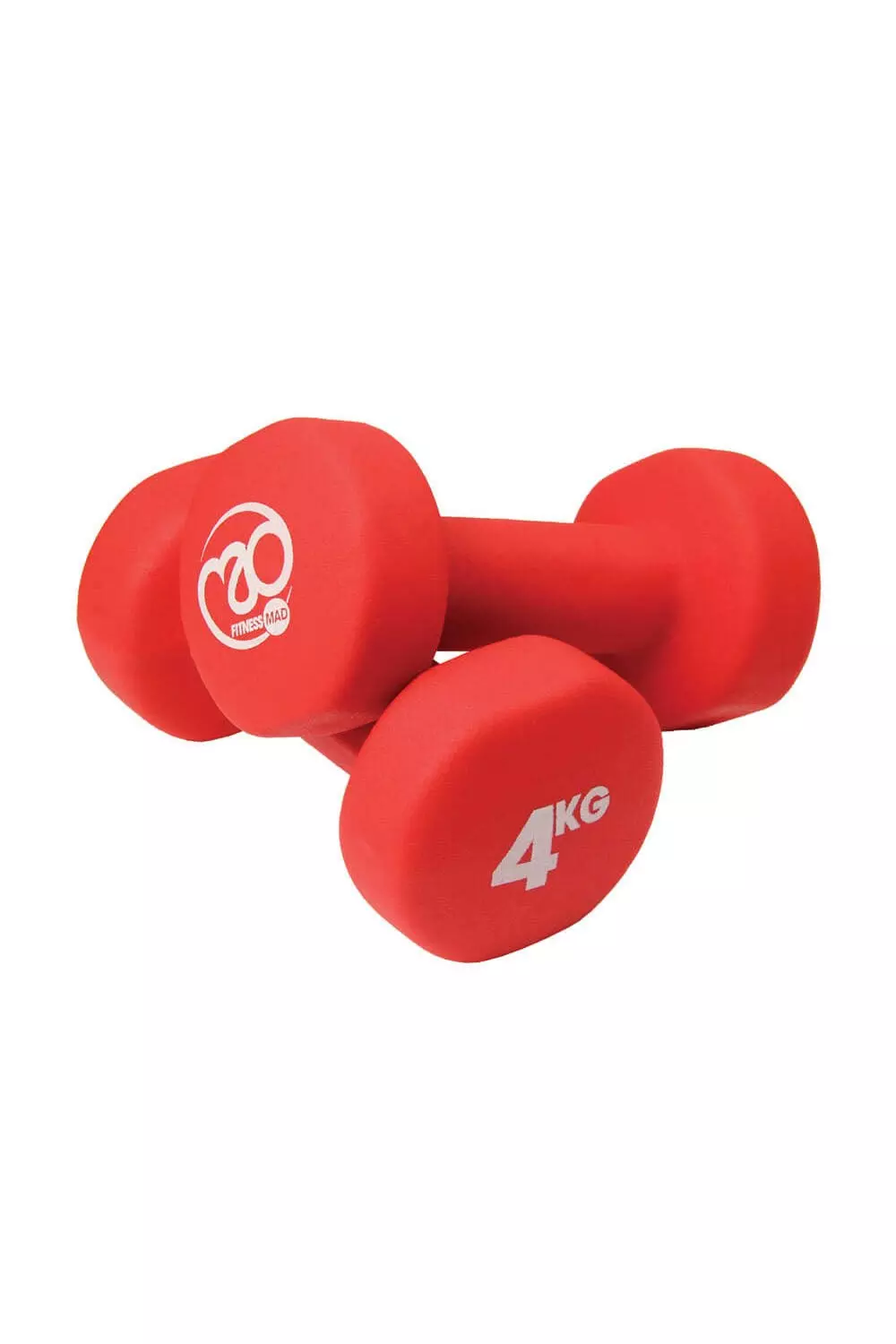Red Neoprene Dumbbells 4kg alternative image