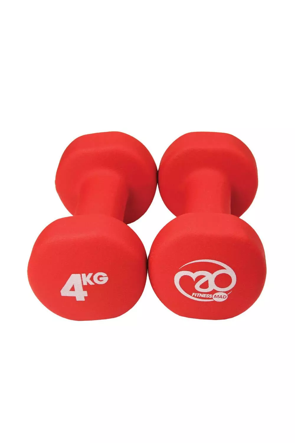 Red Neoprene Dumbbells 4kg alternative image