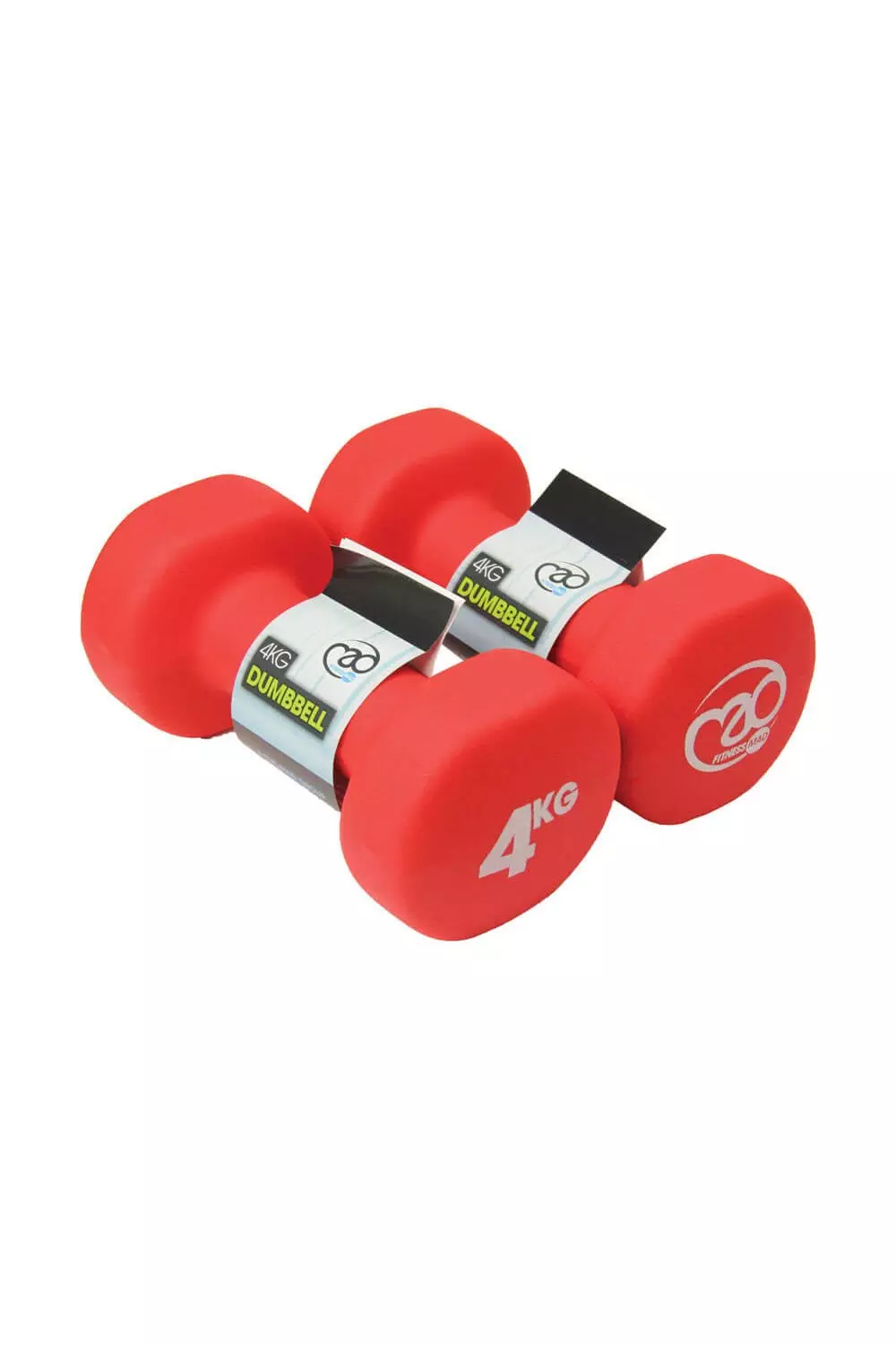 Red Neoprene Dumbbells 4kg alternative image