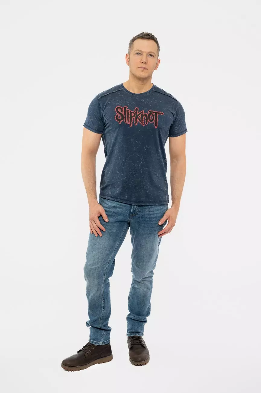 Blue Band Logo Snow Wash T Shirt alternative image