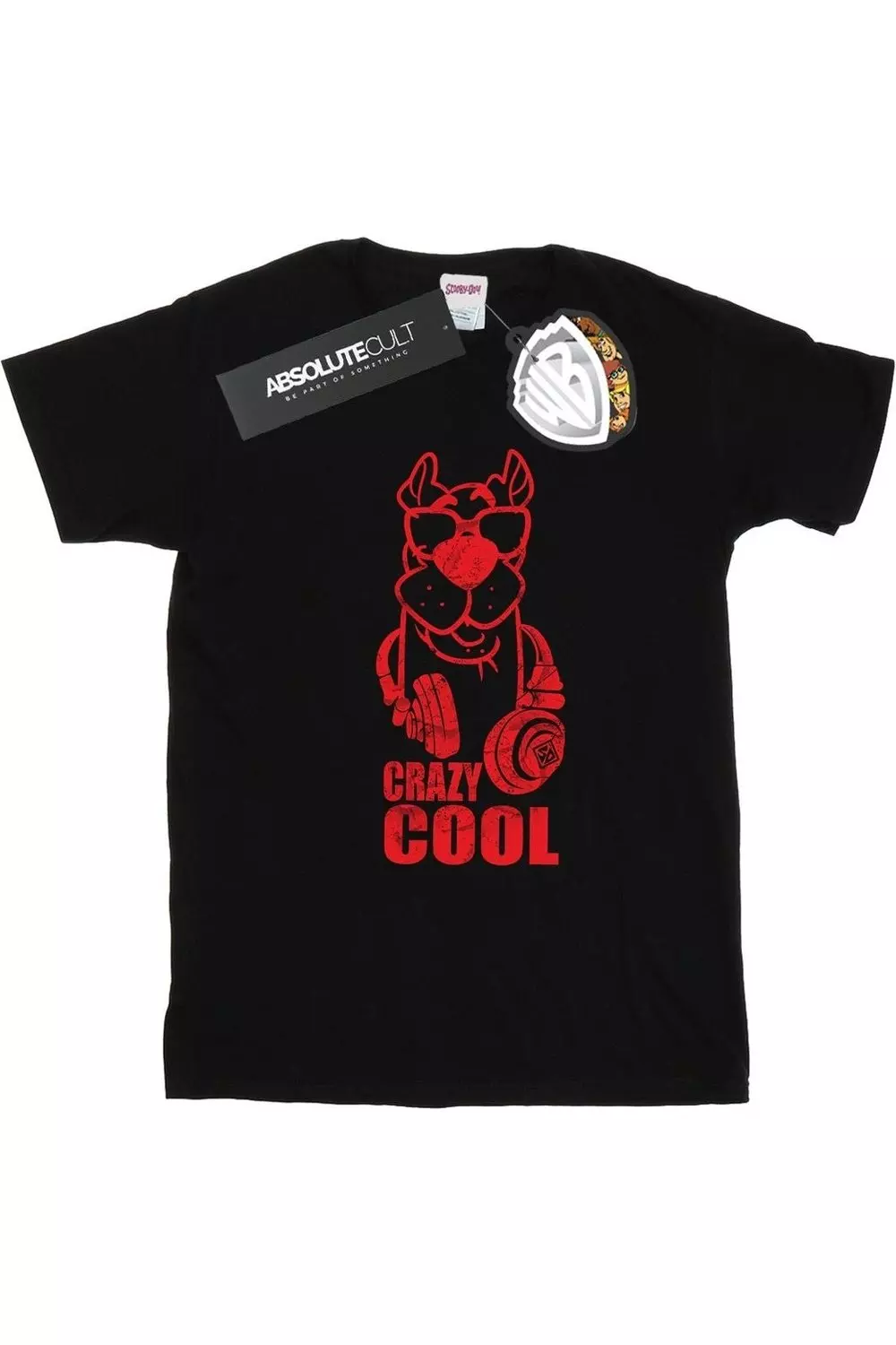 Black Crazy Cool T-Shirt alternative image