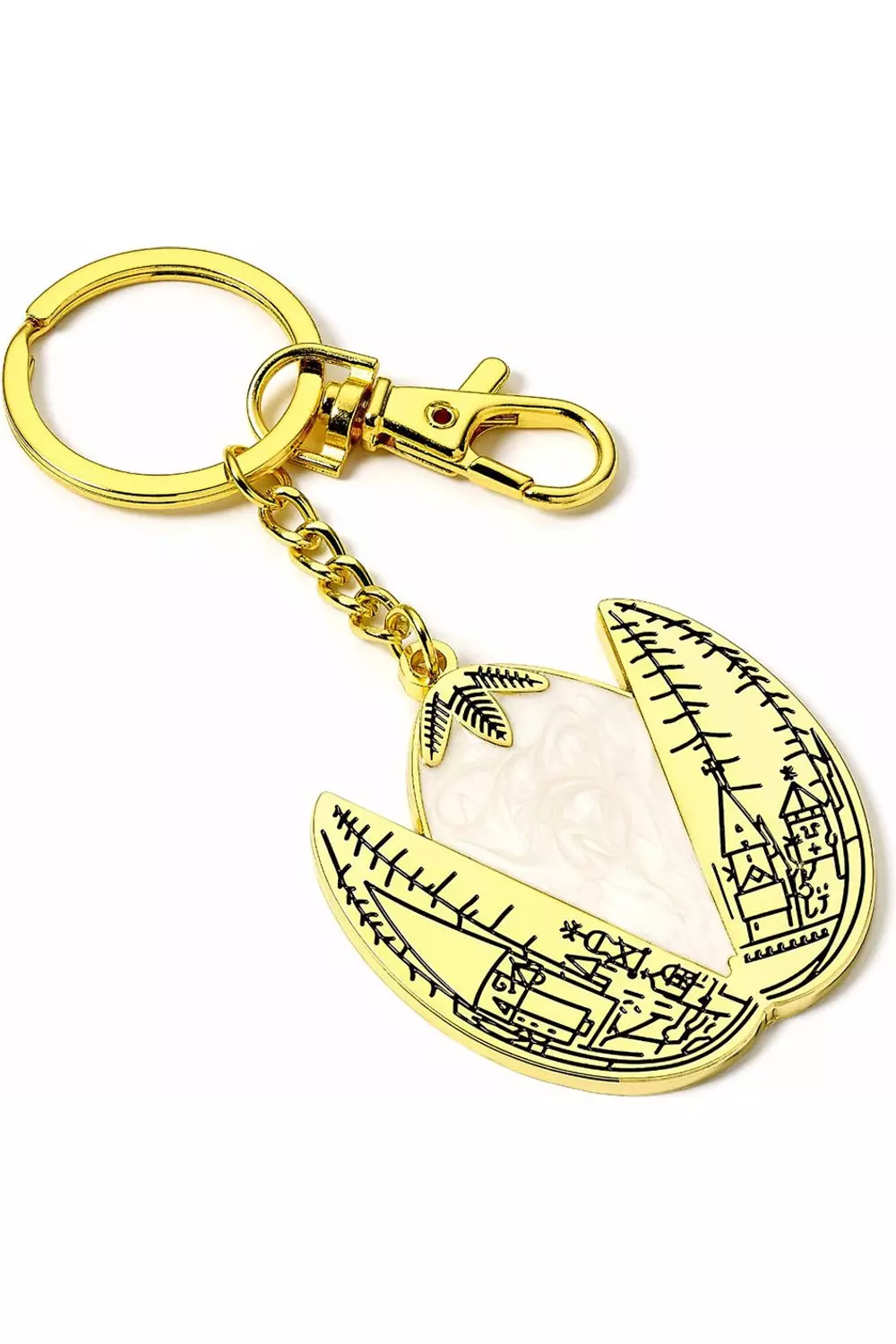 Gold Golden Egg Keyring alternative image