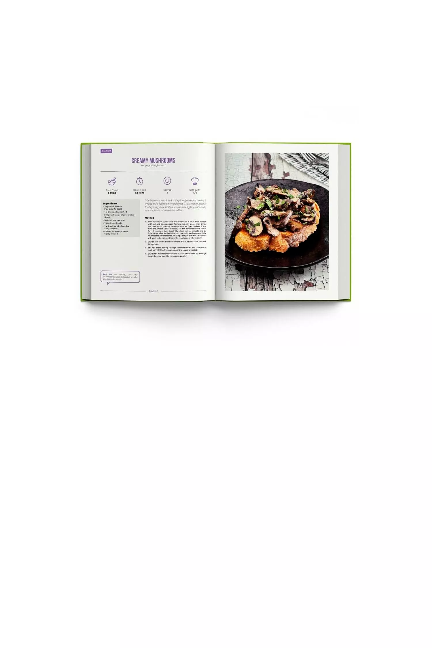 Natural Hard Cover Recipe Book Dual alternative image