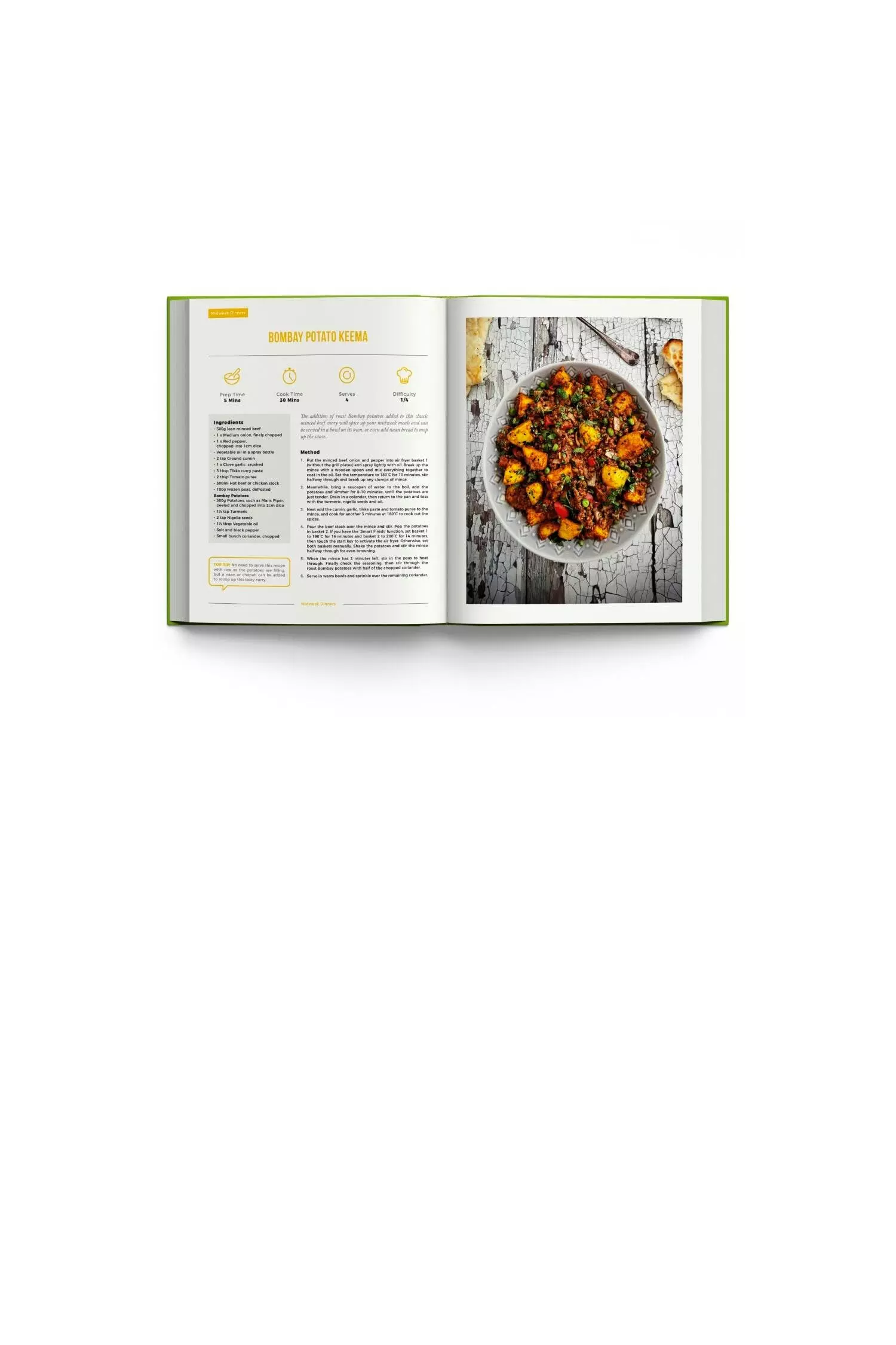 Natural Hard Cover Recipe Book Dual alternative image
