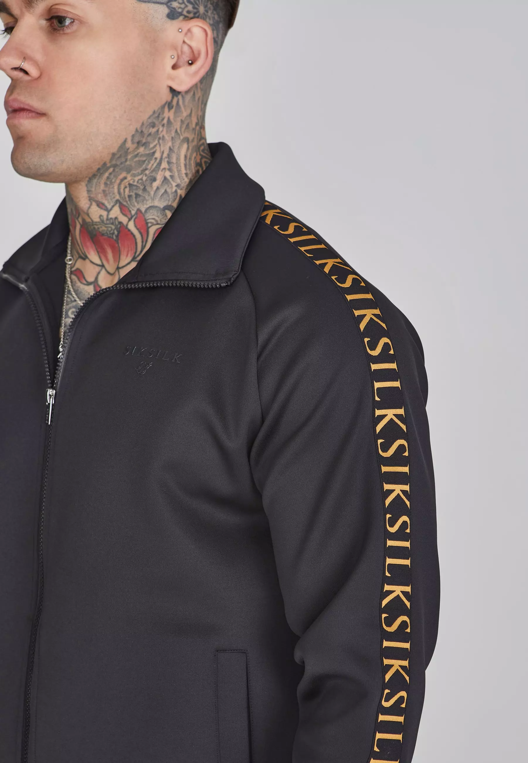 Black Full Zip Track Top alternative image