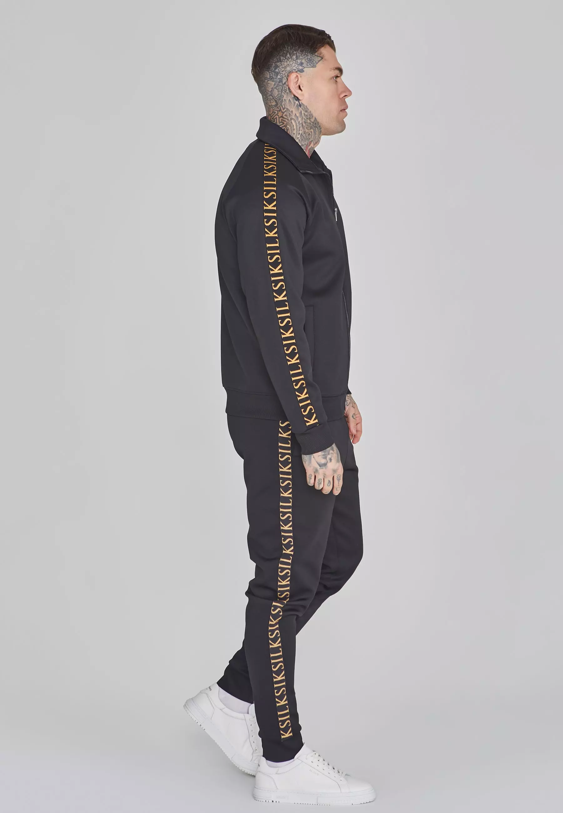 Black Full Zip Track Top alternative image