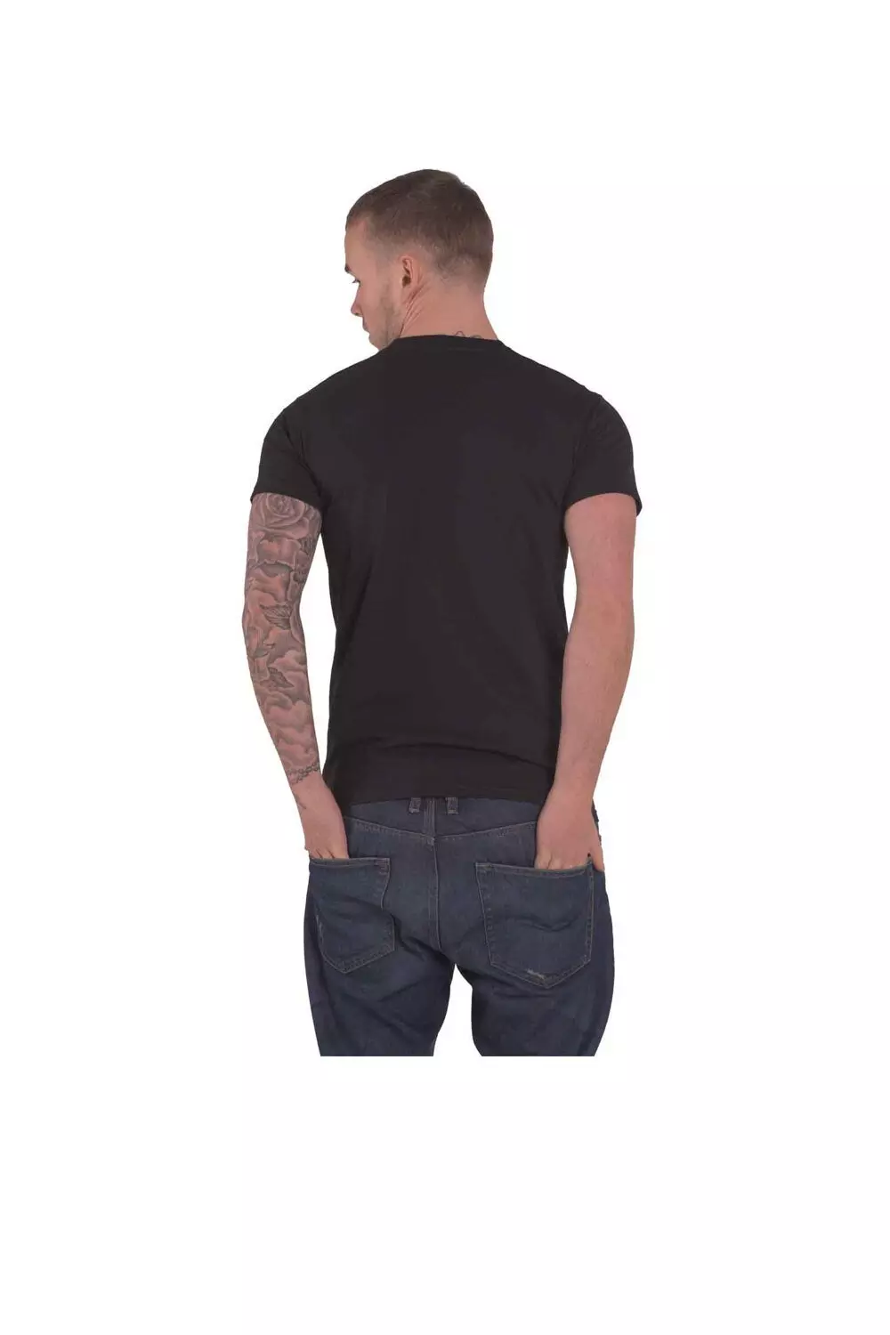 Black Stay On Target T Shirt alternative image