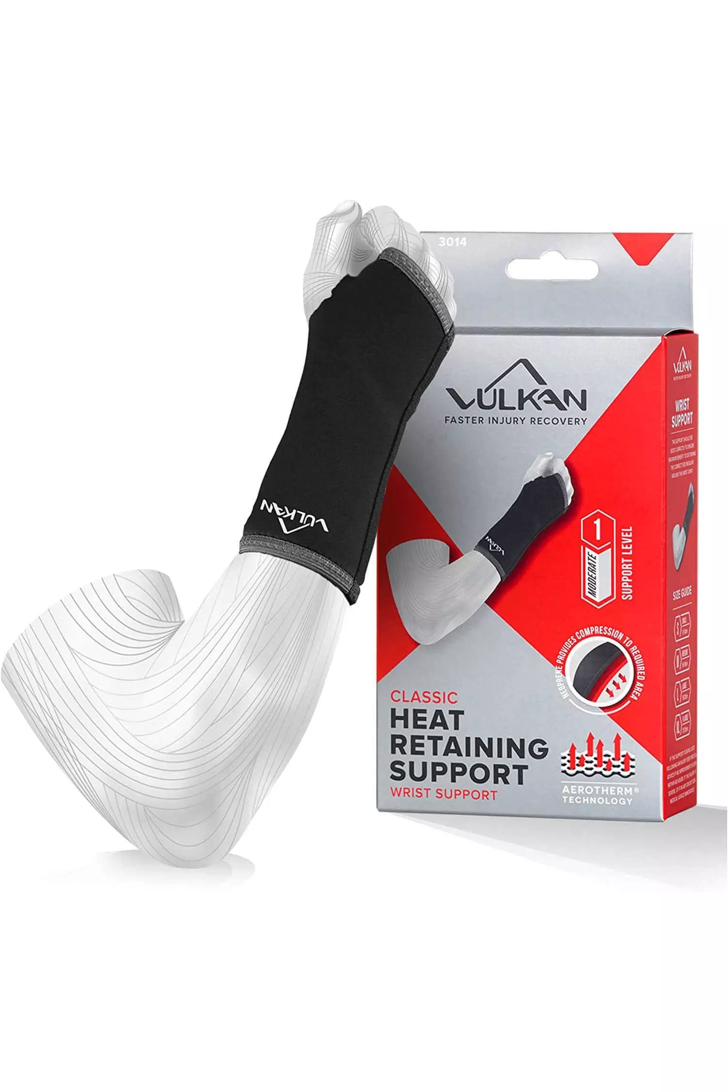 Black Classic Wrist Support alternative image