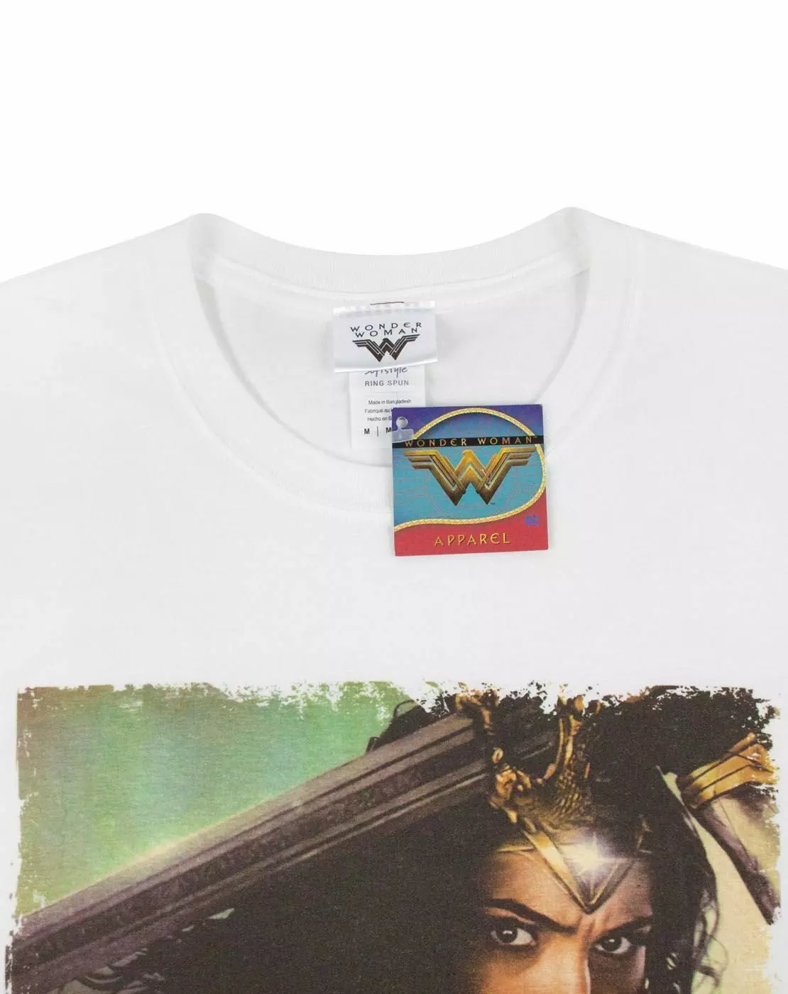 White Short Sleeved T-Shirt alternative image