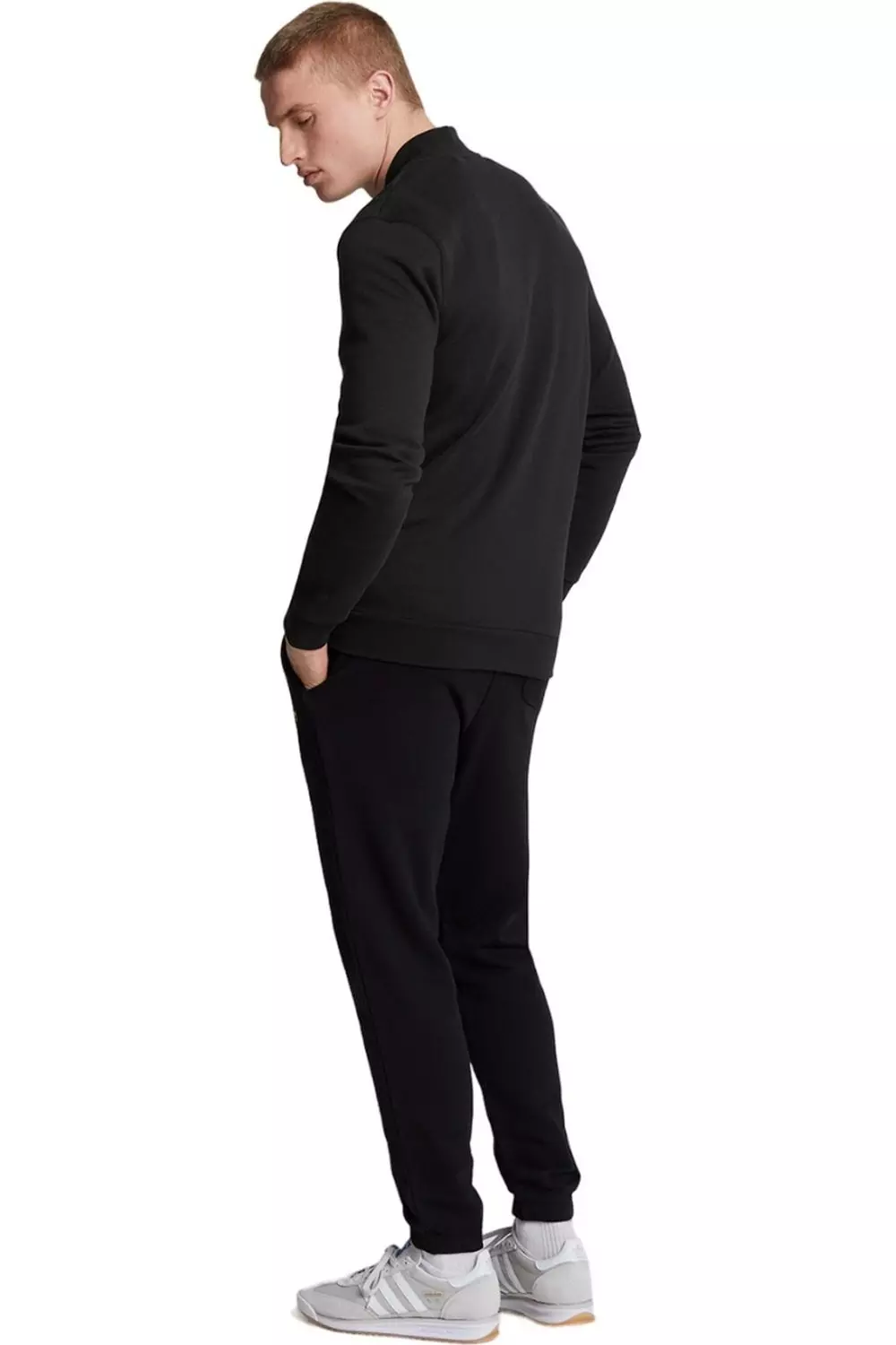 Black Slim Jogging Bottoms alternative image