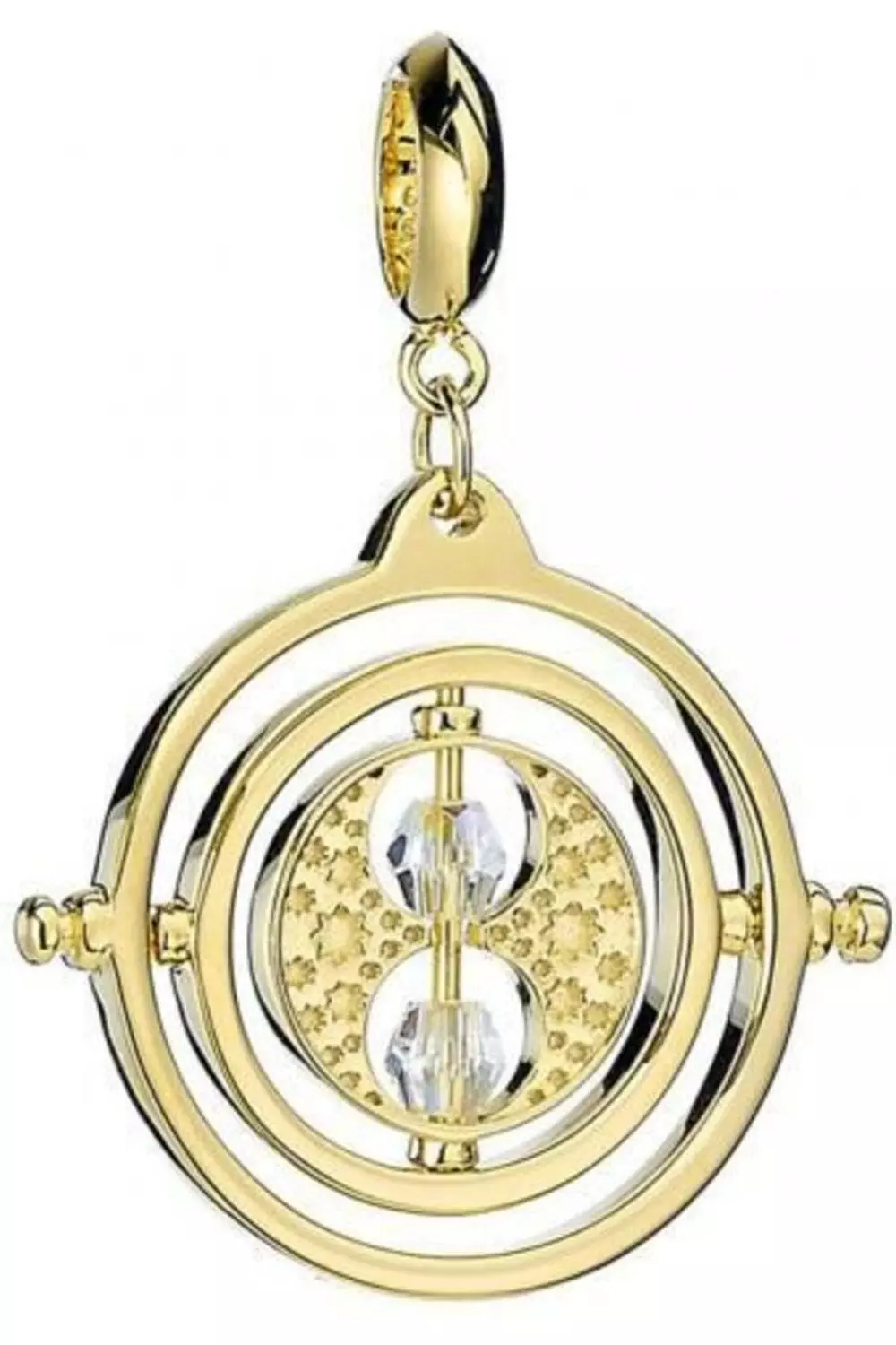 Gold Swarovski Time Turner Charm alternative image
