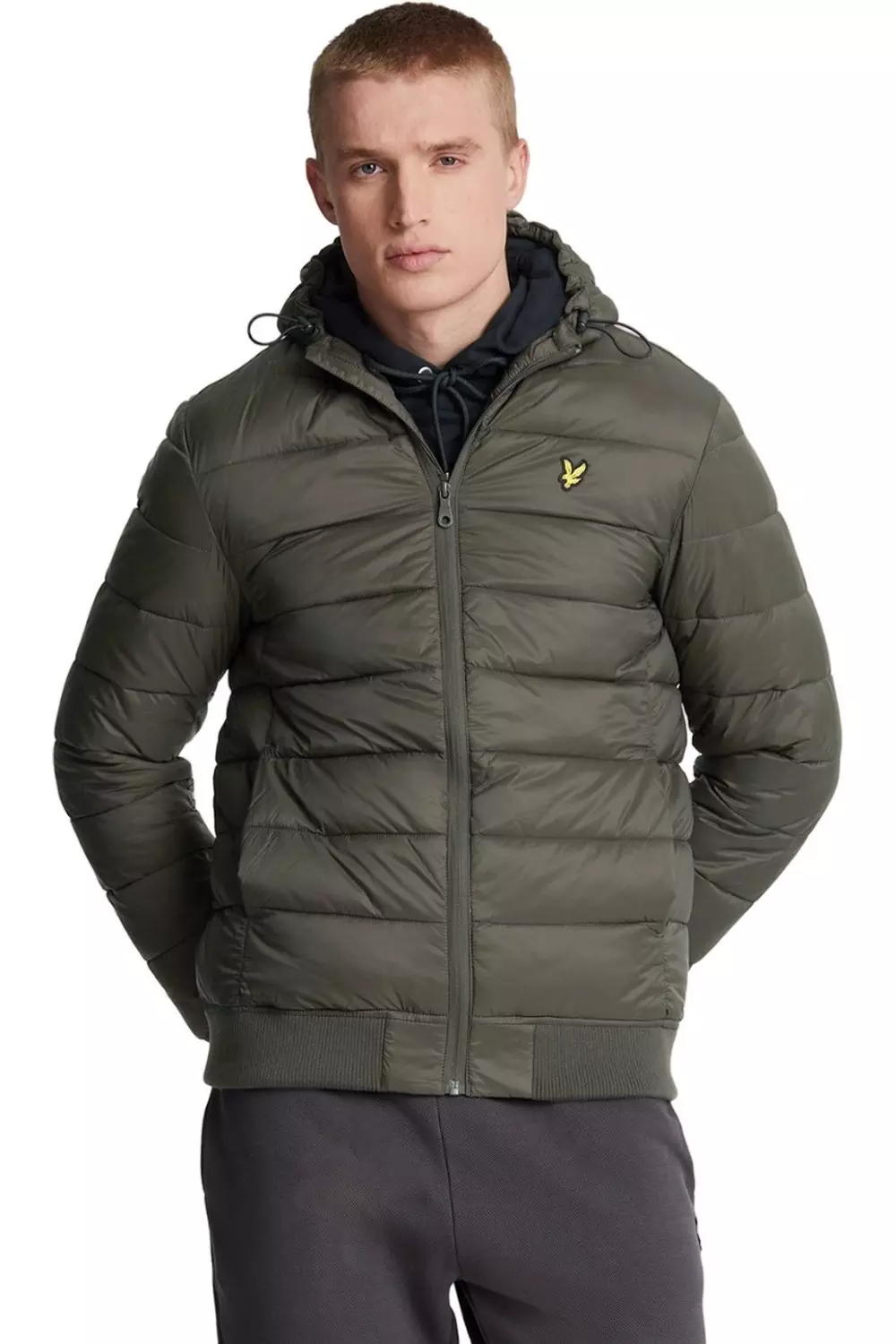 Olive Wadded Jacket alternative image