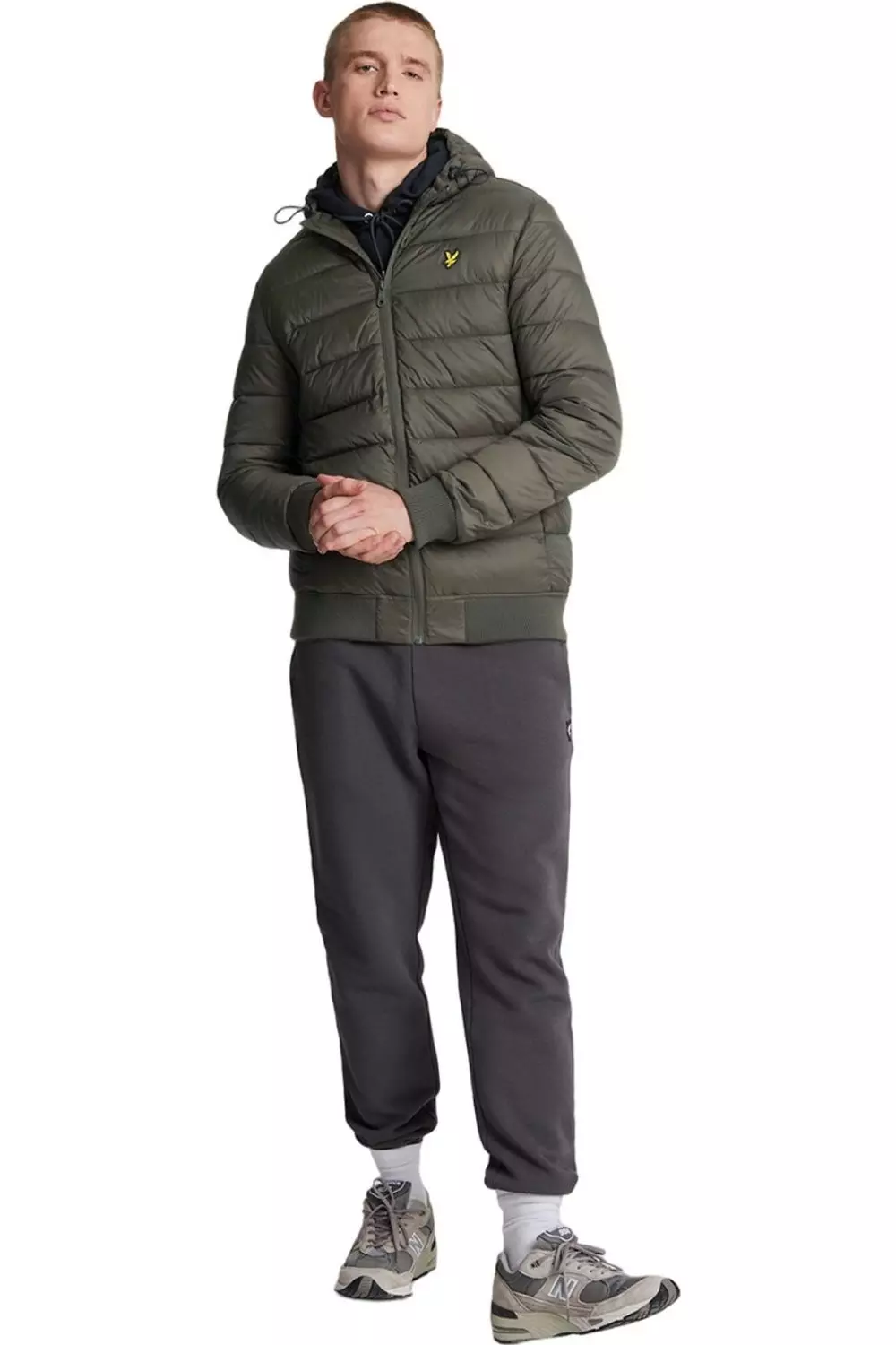 Olive Wadded Jacket alternative image