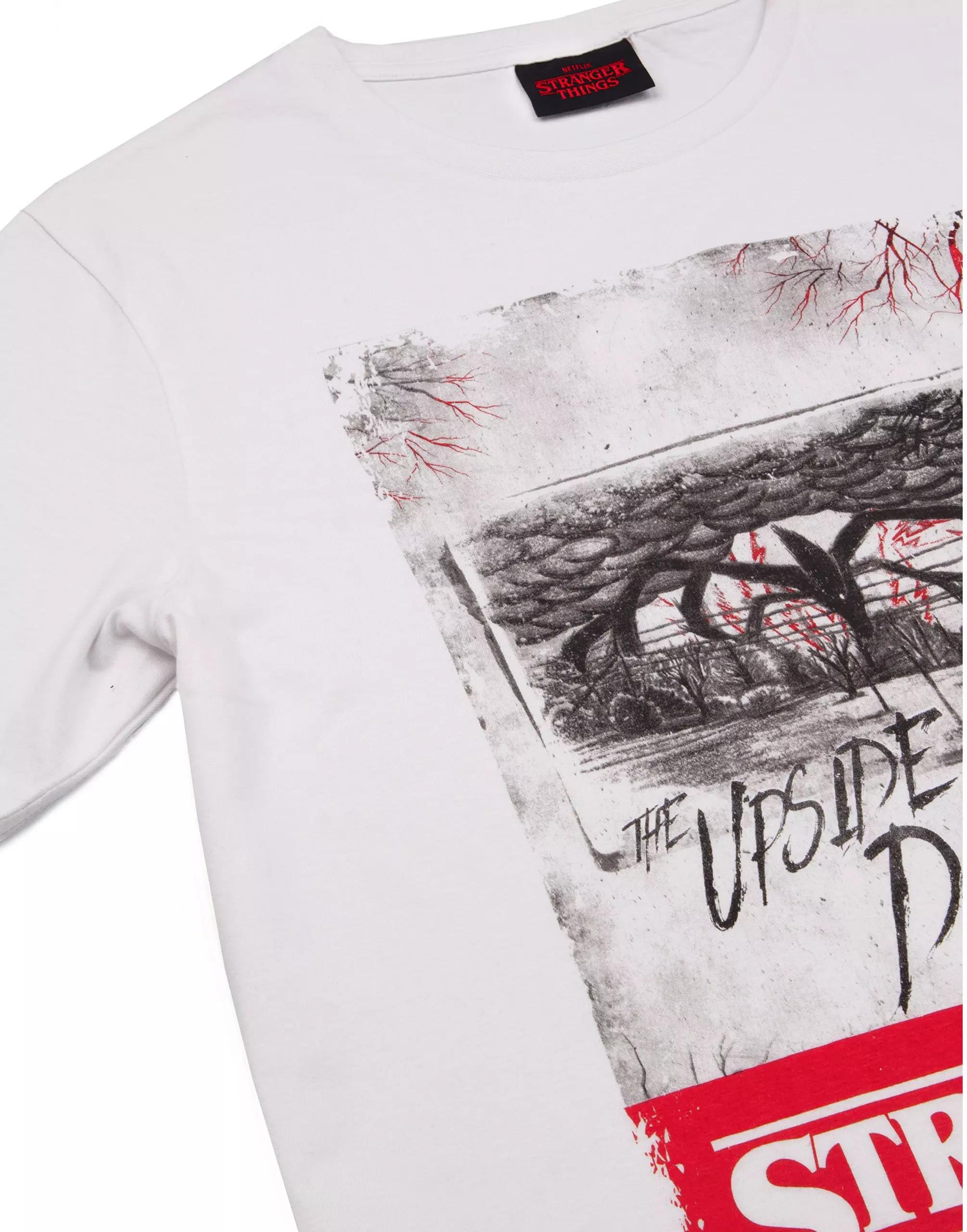 White Short Sleeved T-Shirt alternative image
