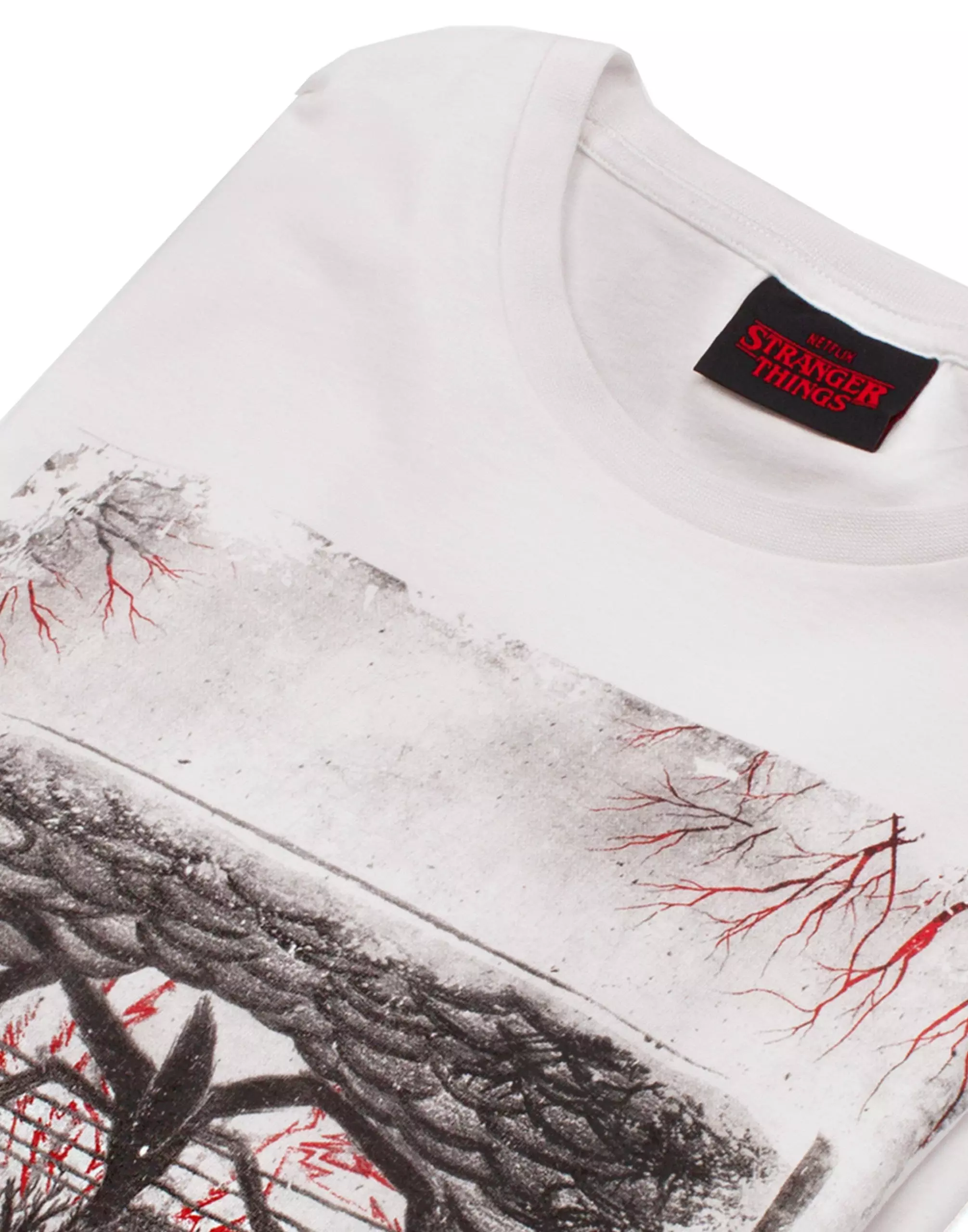 White Short Sleeved T-Shirt alternative image