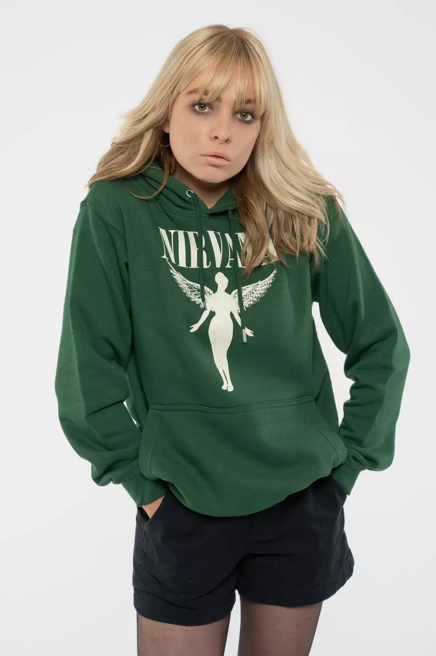Green Angelic Mono Hoodie alternative image