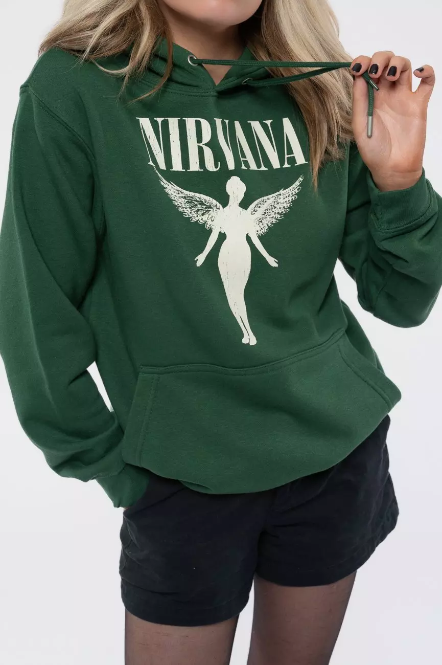 Green Angelic Mono Hoodie alternative image