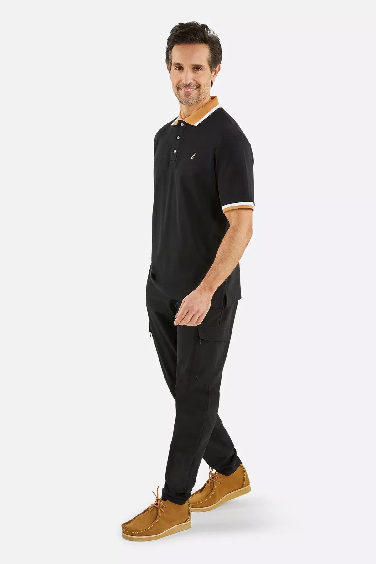 Black 'Latok' Polo Shirt alternative image