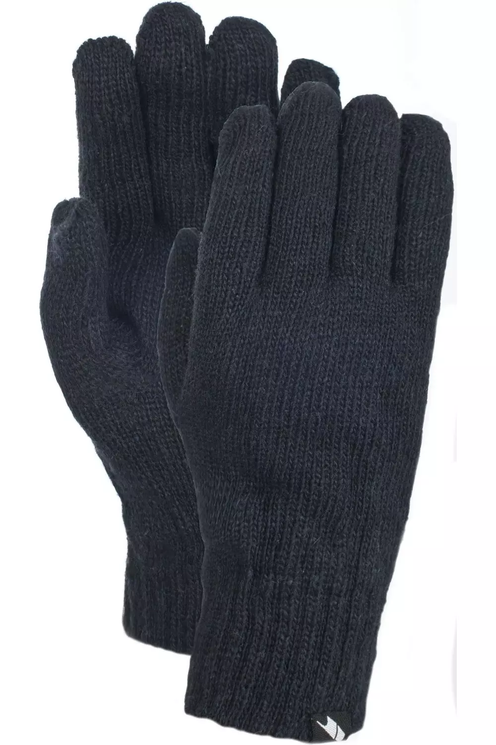 Black Bargo Knitted Gloves alternative image