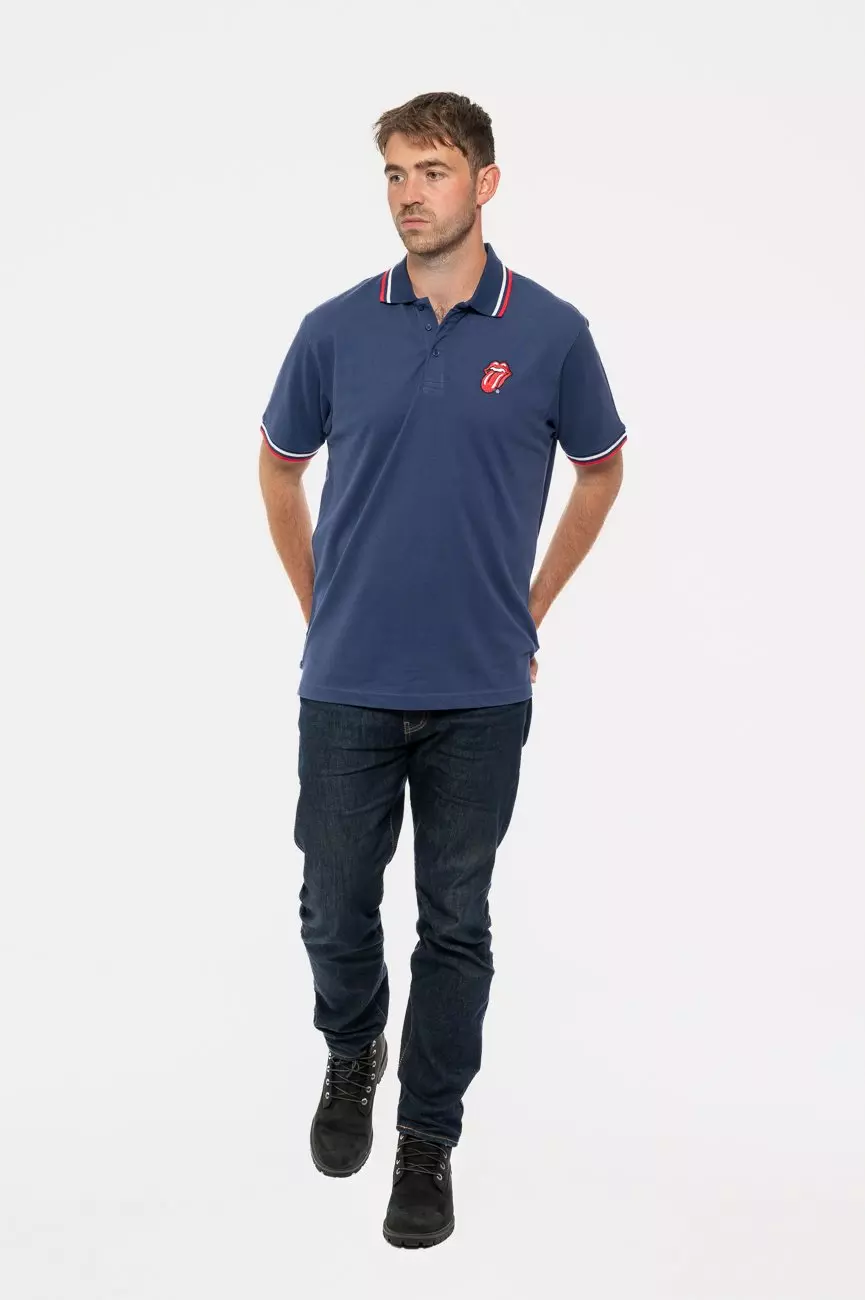 Navy Classic Tongue Polo Shirt alternative image