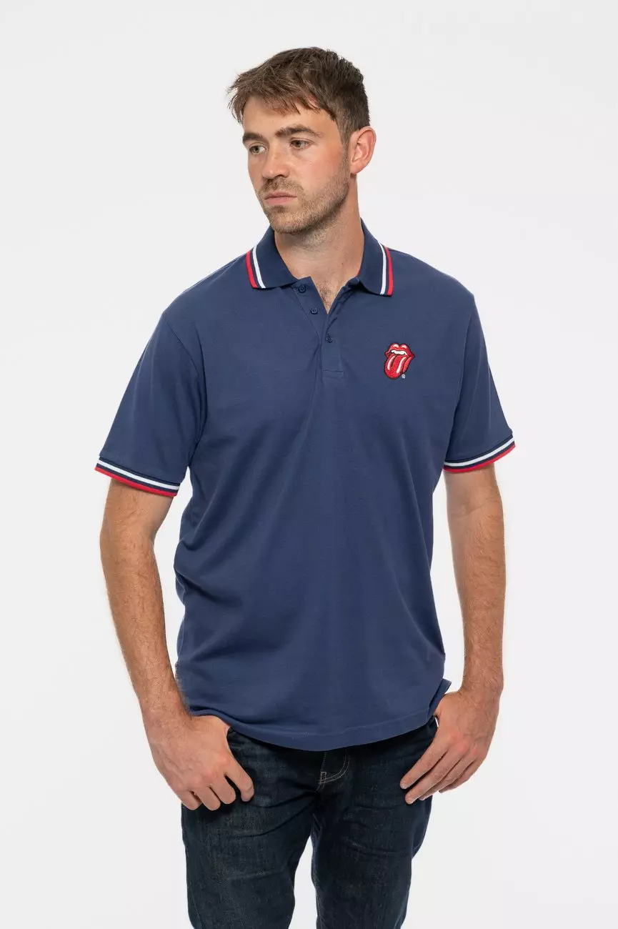 Navy Classic Tongue Polo Shirt alternative image
