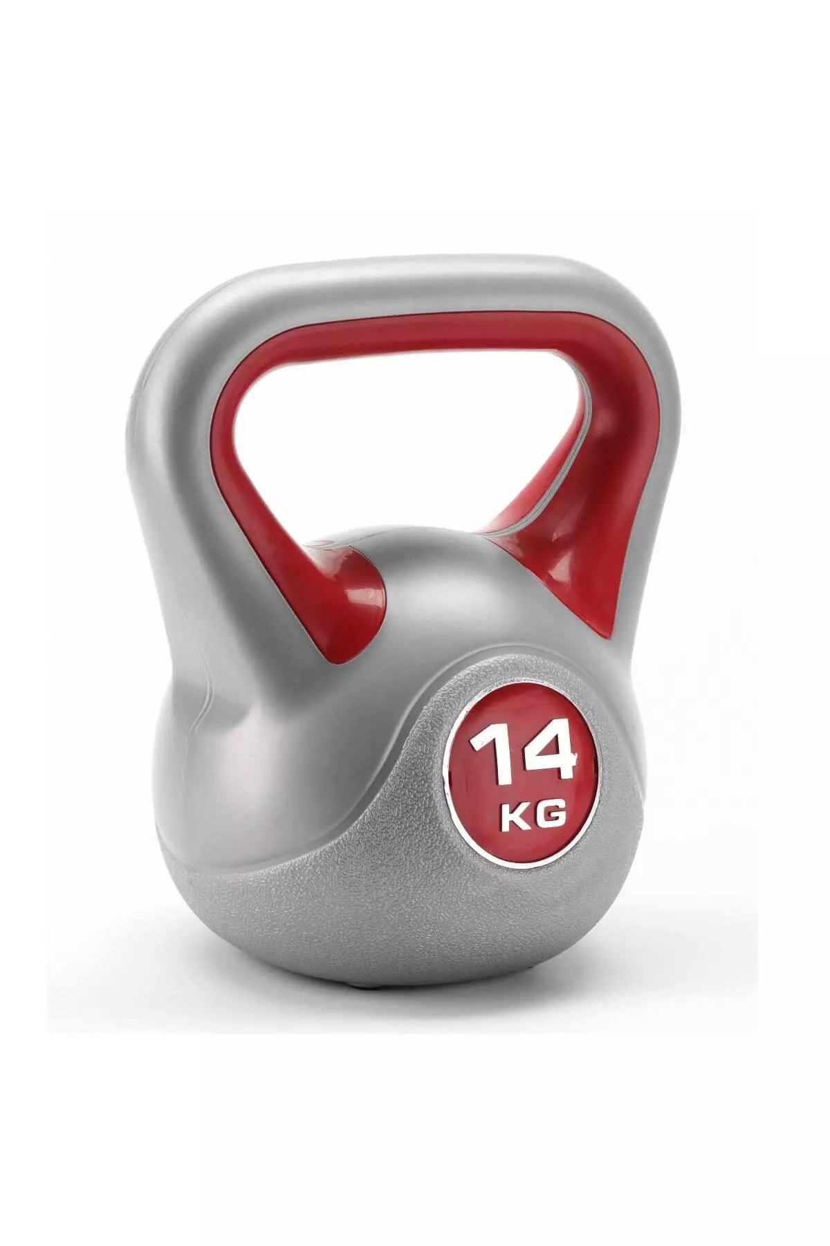 Red 14kg Vinyl Kettlebell alternative image