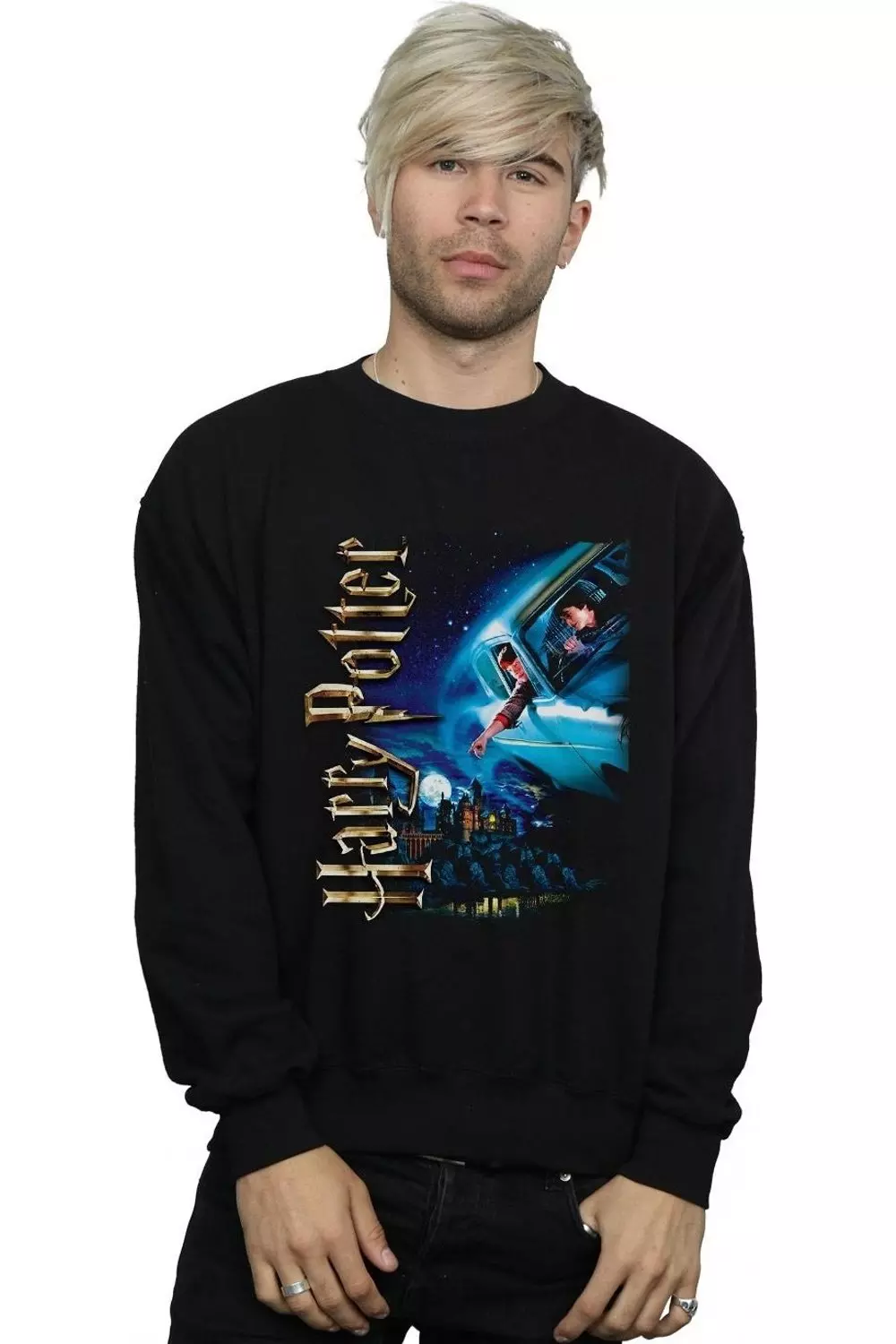 Black Smiles At Hogwarts Sweatshirt alternative image