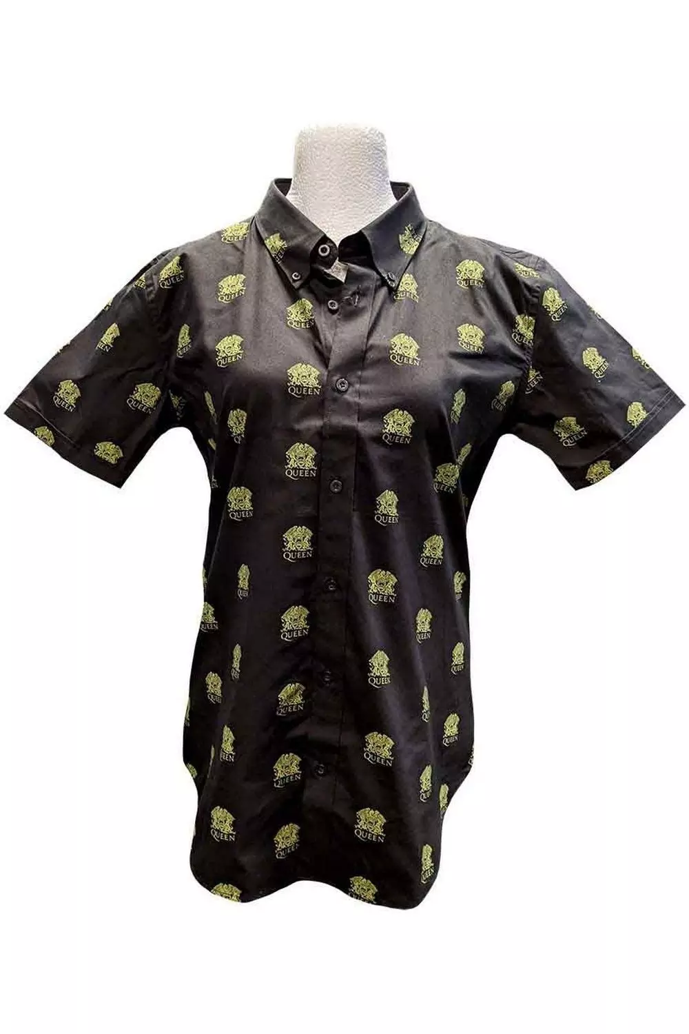 Black All-Over Print Shirt alternative image