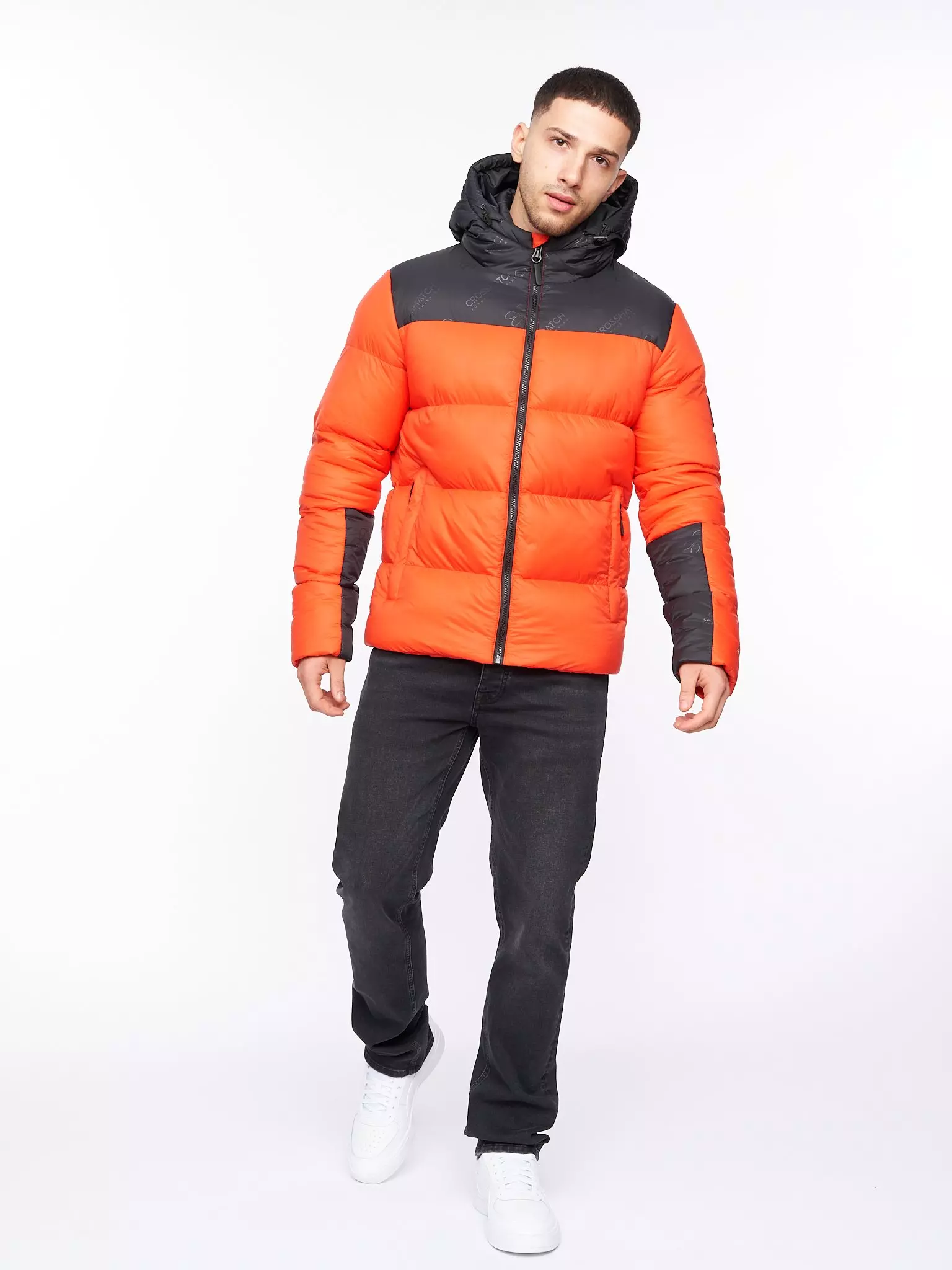 Orange Chemerley Hooded Jacket alternative image