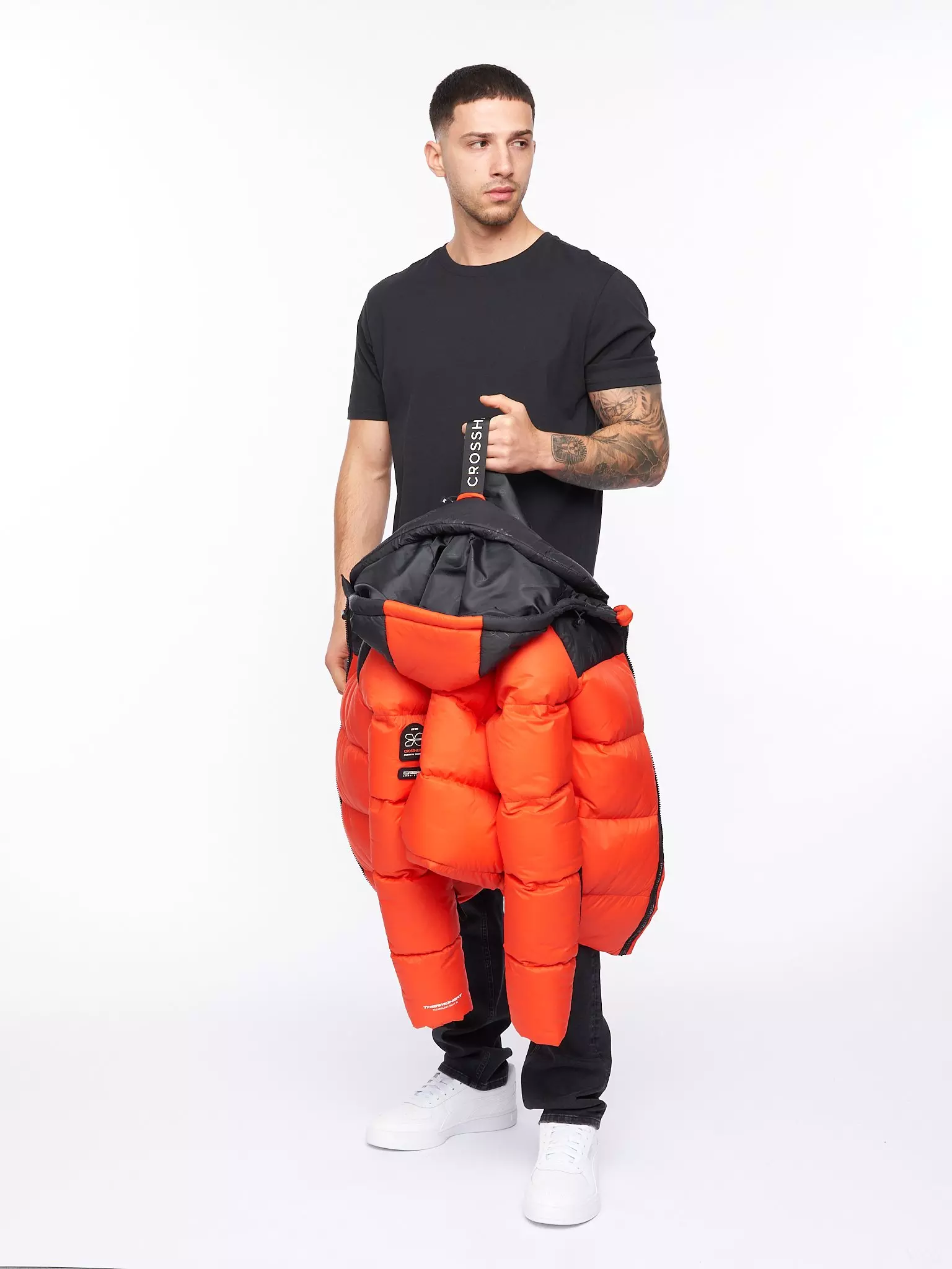 Orange Chemerley Hooded Jacket alternative image