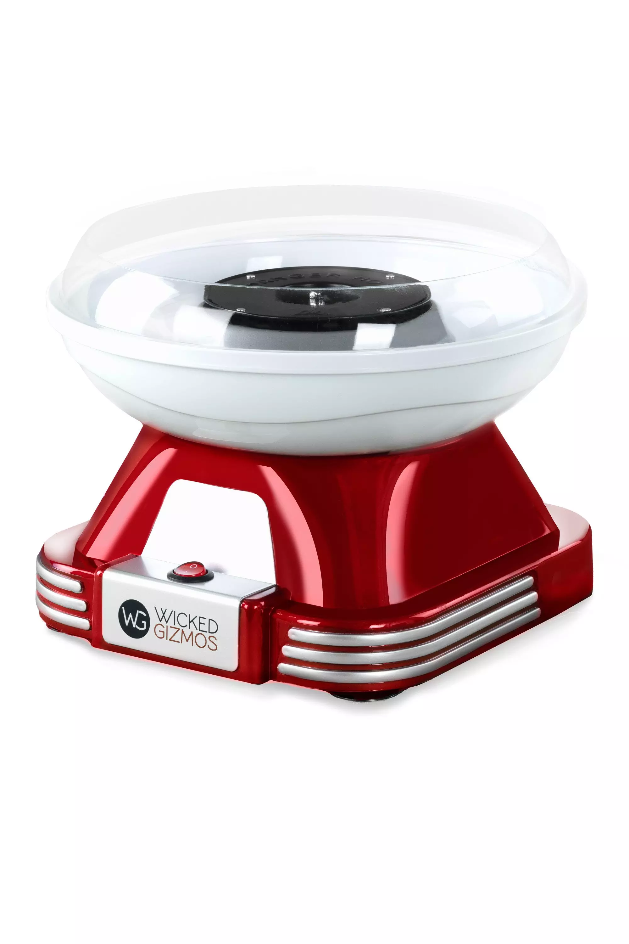Dark red Retro-Style Cotton Candy Maker alternative image