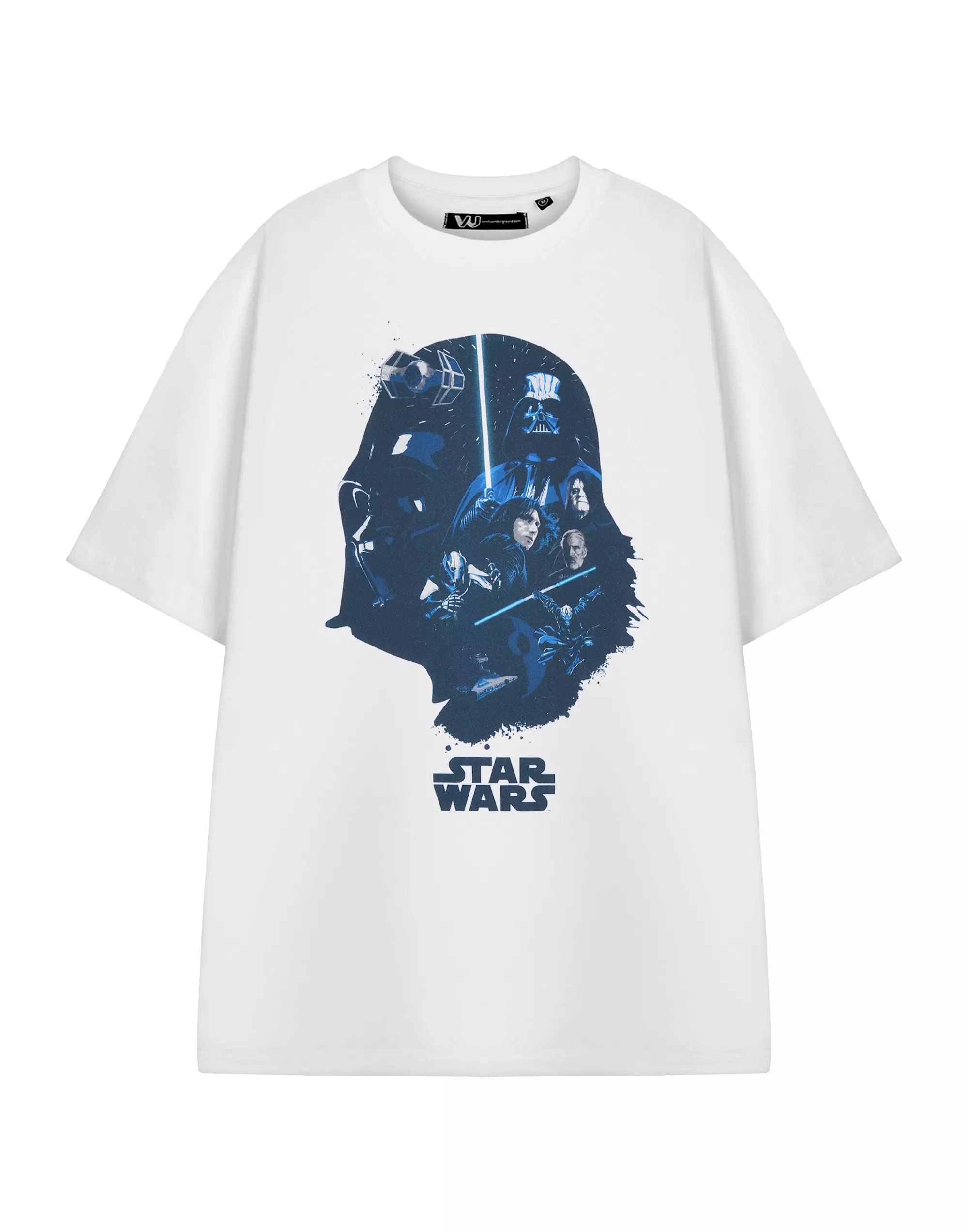White Short Sleeved T-Shirt alternative image