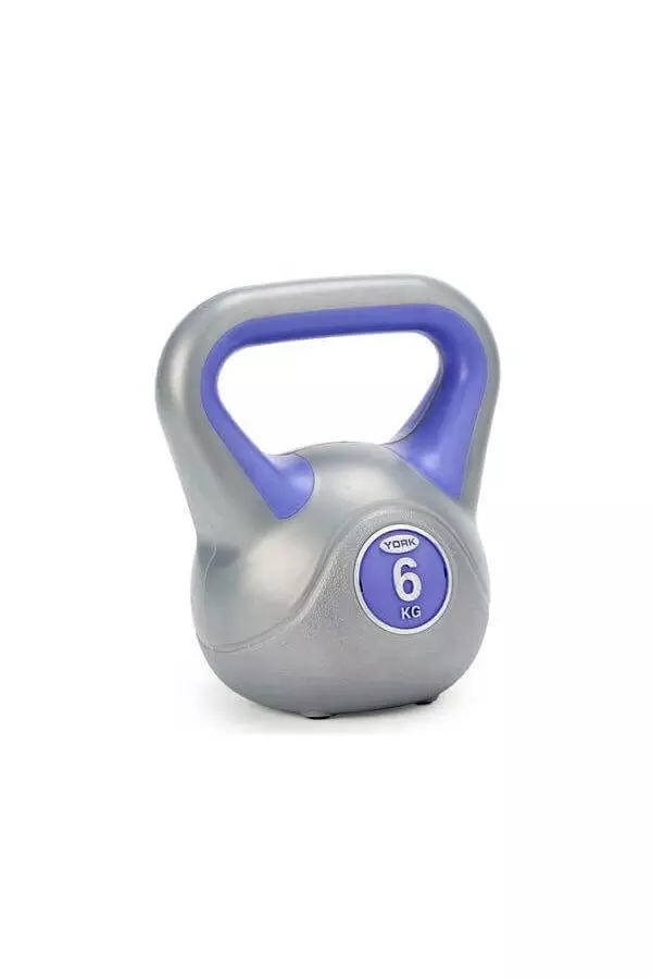 Blue 6kg Vinyl Kettlebell alternative image