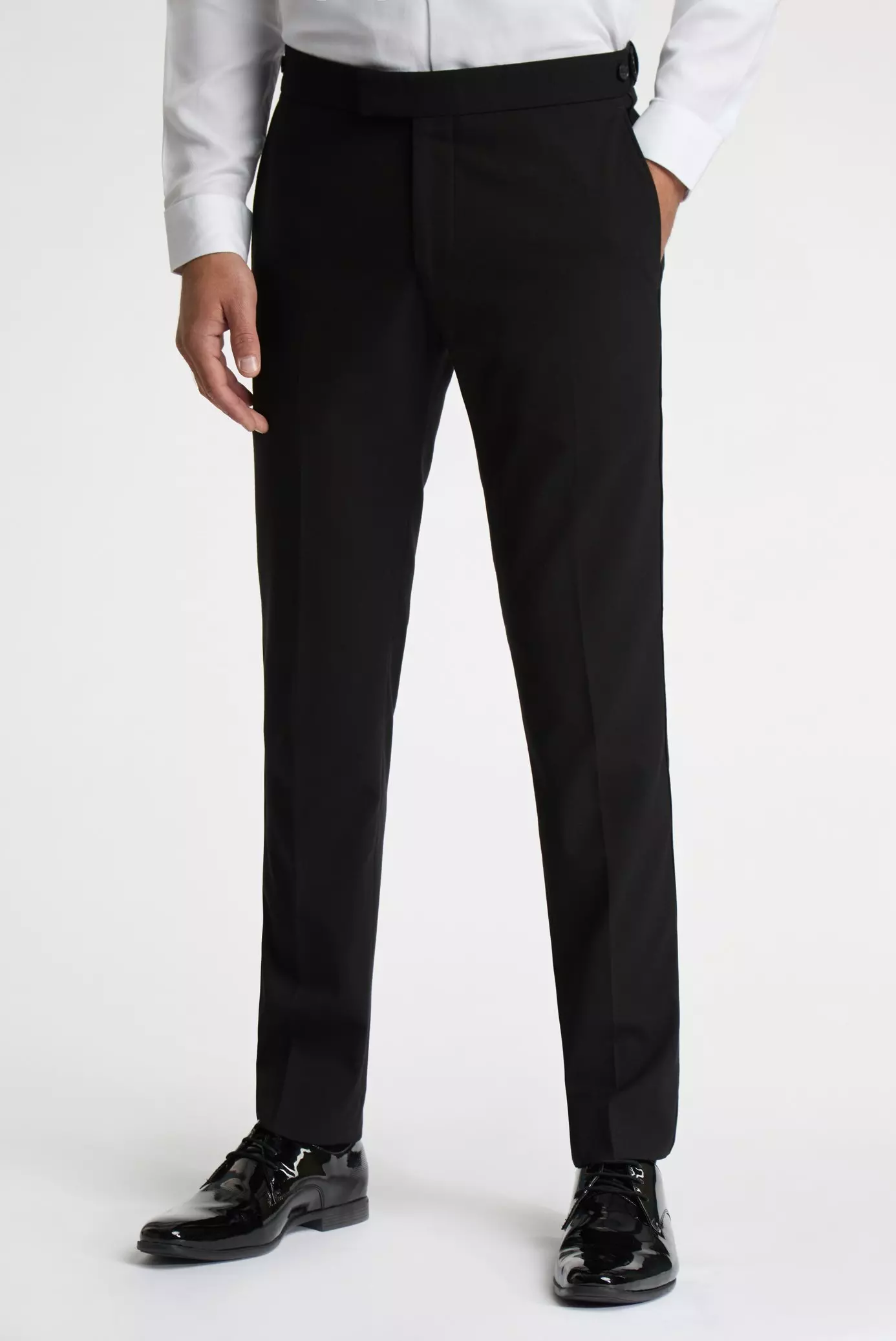 Black Slim Fit Dresswear Trouser alternative image