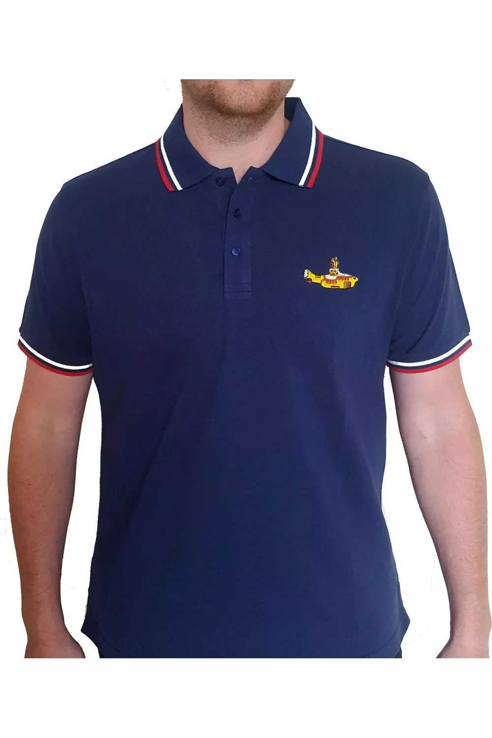 Navy Yellow Submarine Polo Shirt alternative image