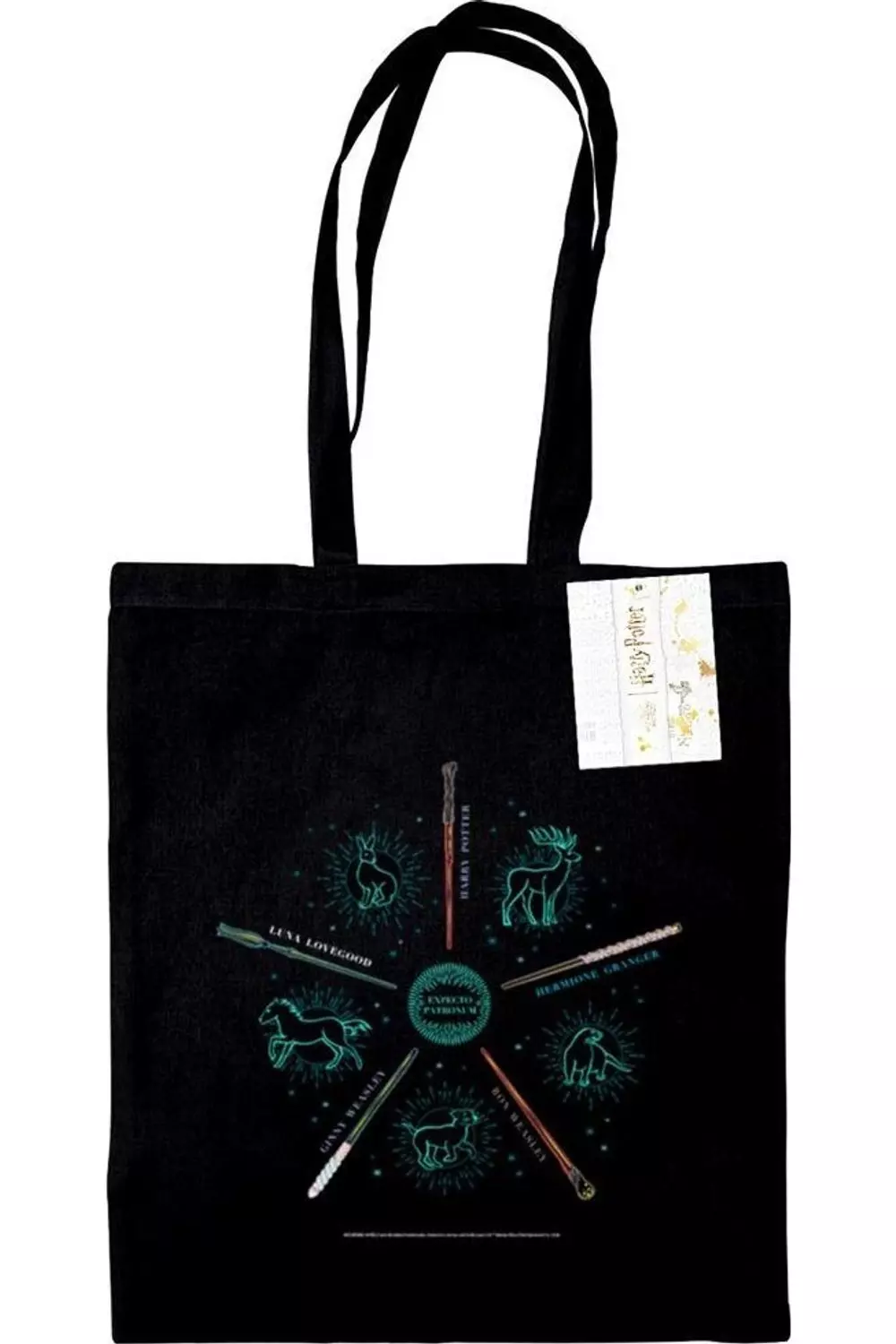 Black Wand Tote Bag alternative image