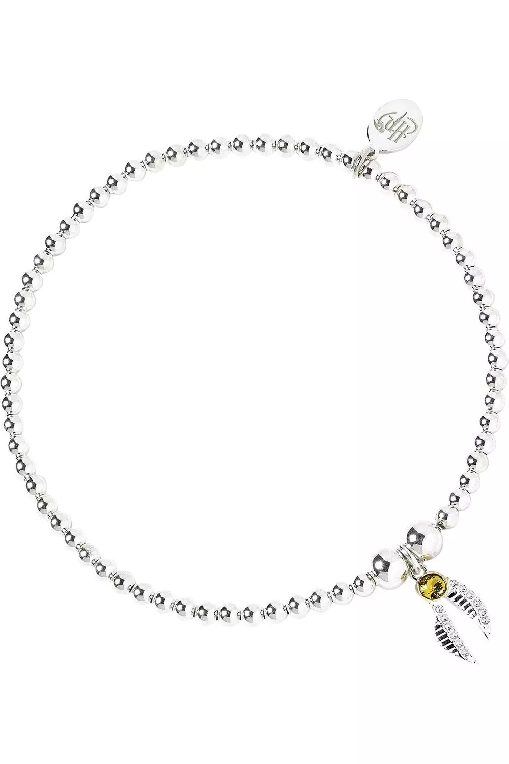Silver Golden Snitch Charm Bracelet alternative image
