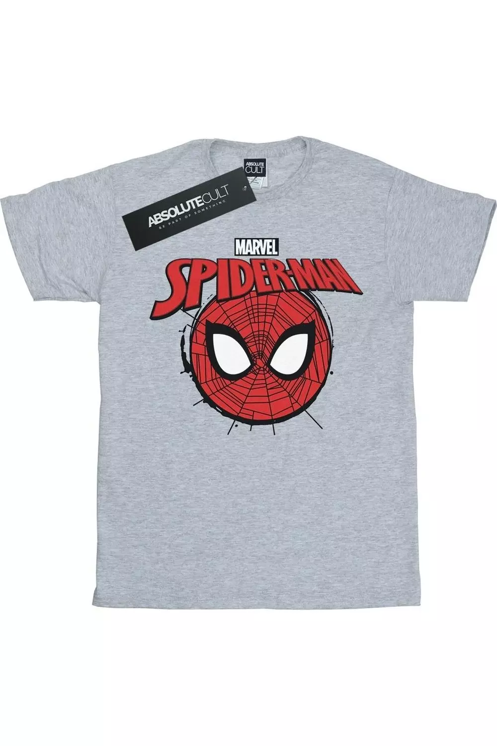 Spider-Man Logo Head T-Shirt alternative image