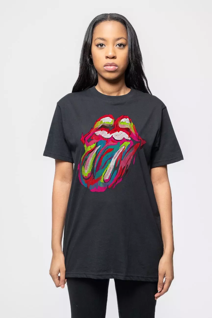 Black Sixty Brushstroke T Shirt alternative image