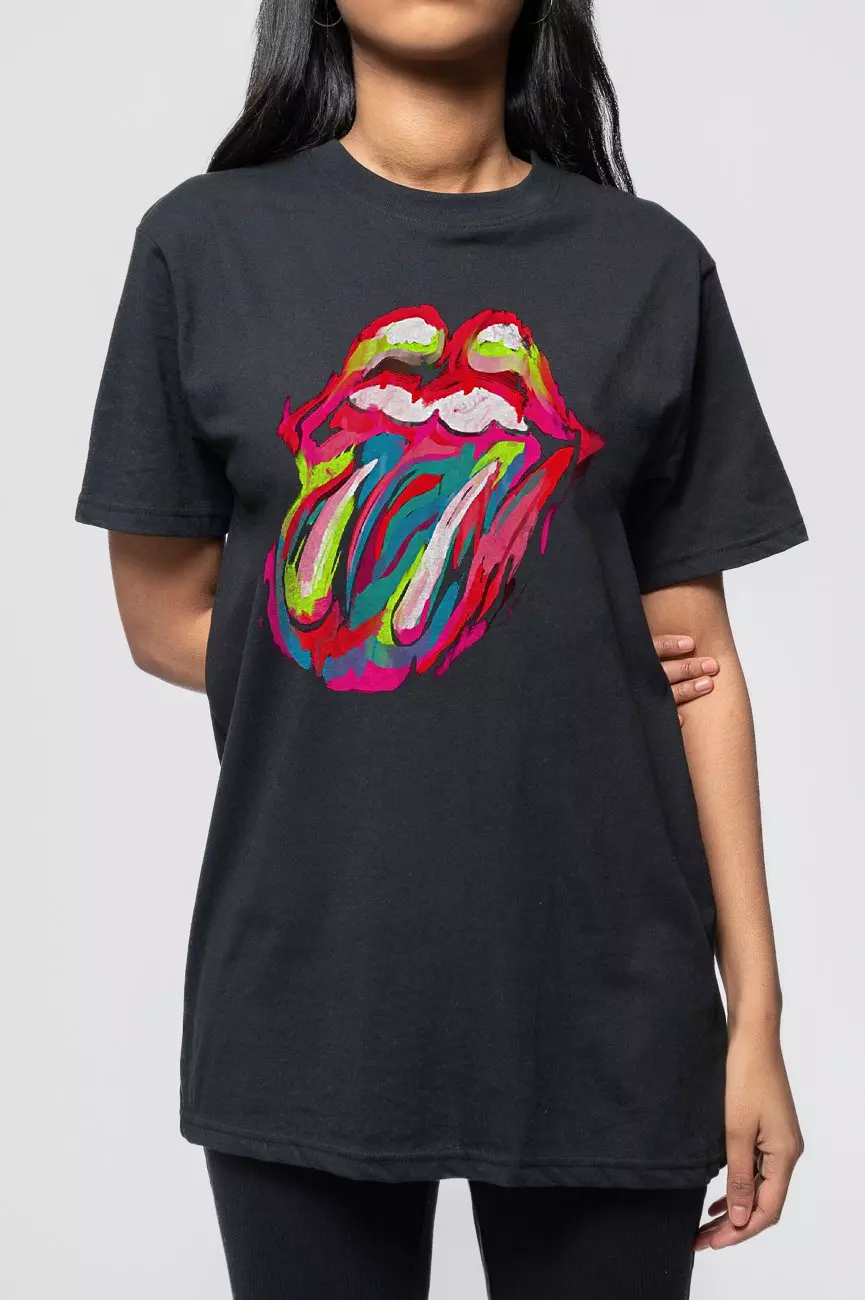 Black Sixty Brushstroke T Shirt alternative image