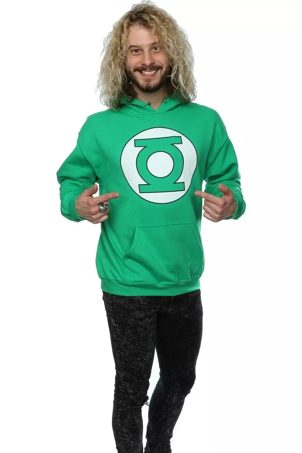 Green Lantern Logo Hoodie alternative image