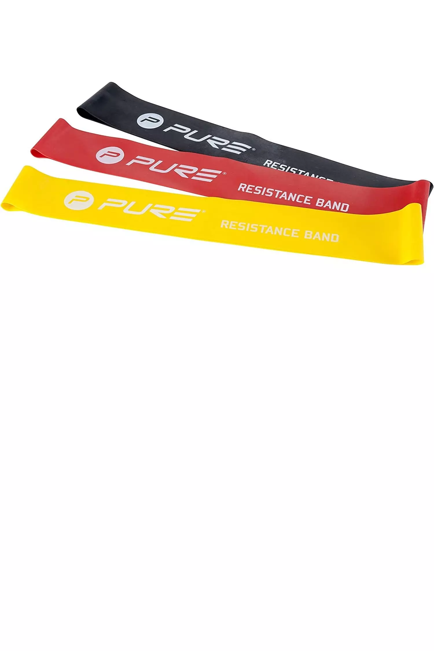 Black Resistance Bands Set Of 3. alternative image